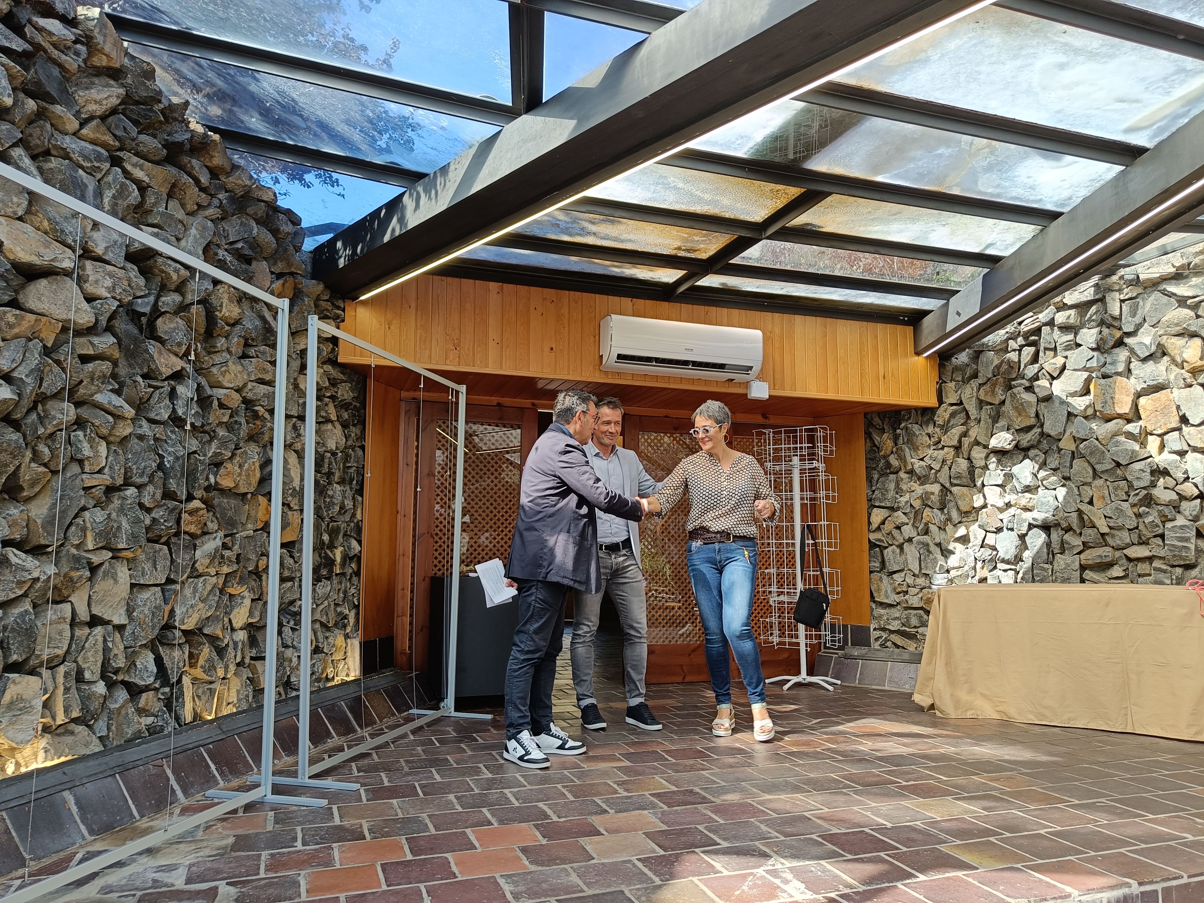 El comú d'Andorra la Vella han entregat a la Xarranca les claus del local que ocuparan al Parc Central.