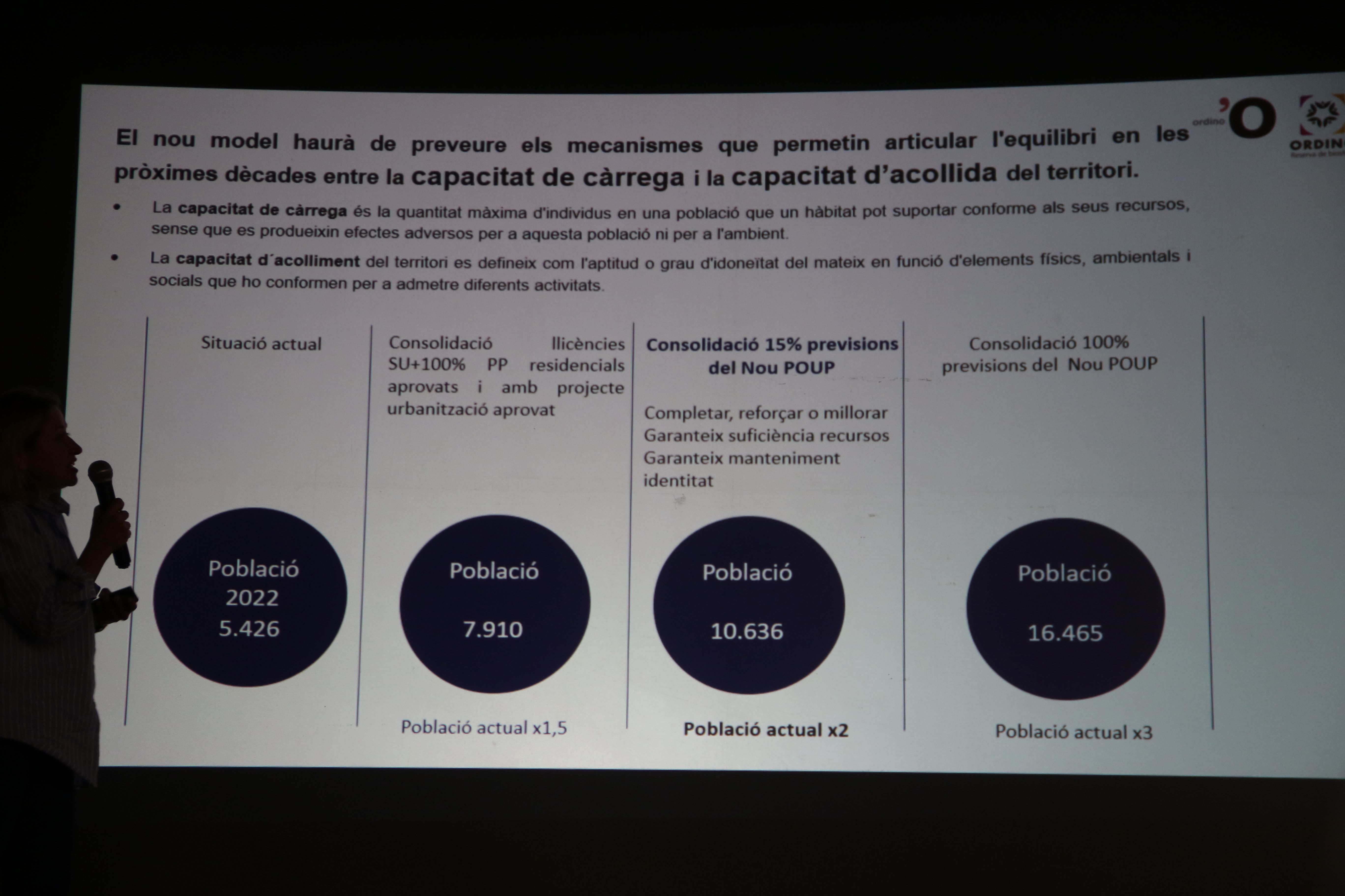 Una de les diapositives que evidencien les intencions de les tècniques.