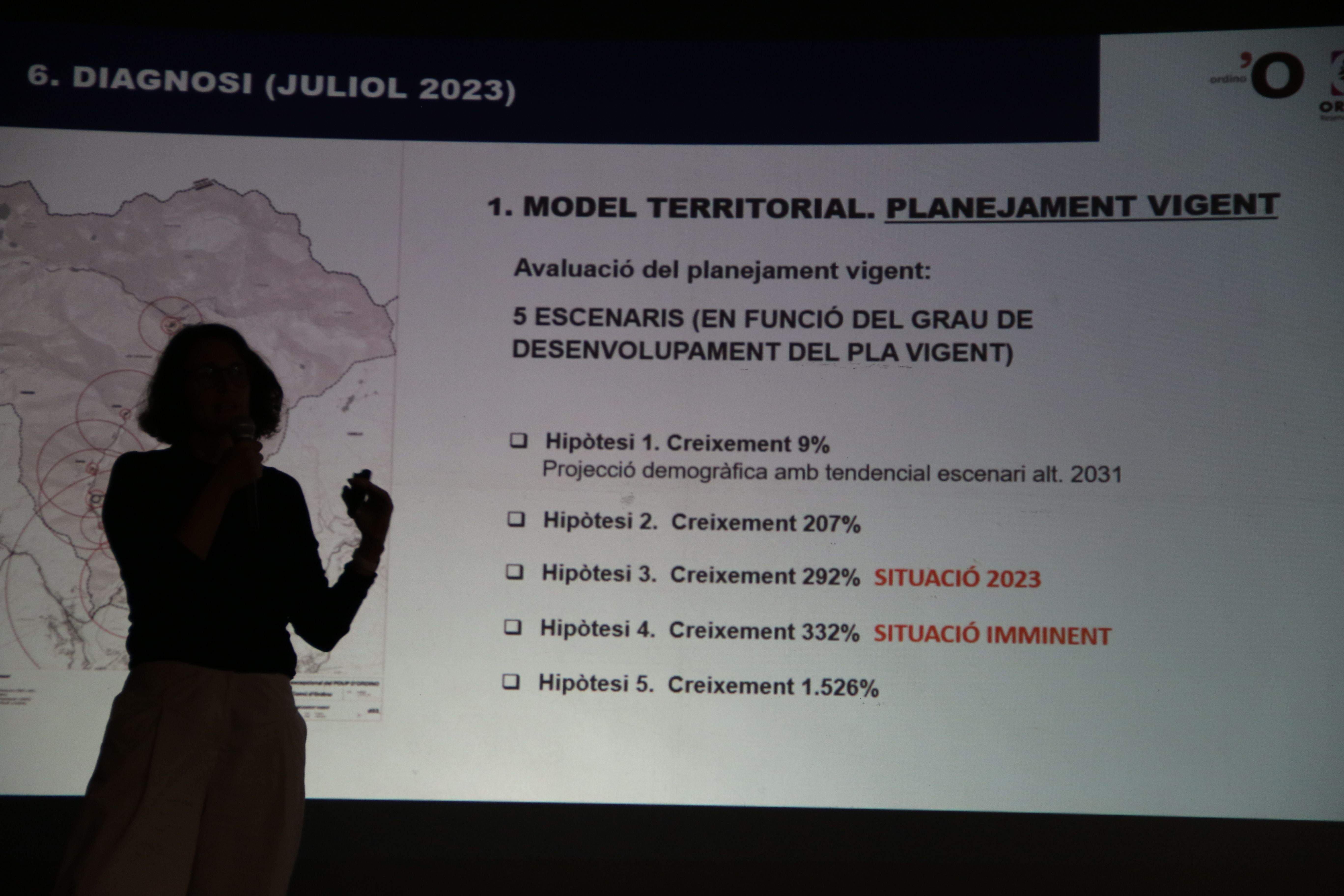 Un moment de la presentació de la diagnosi.