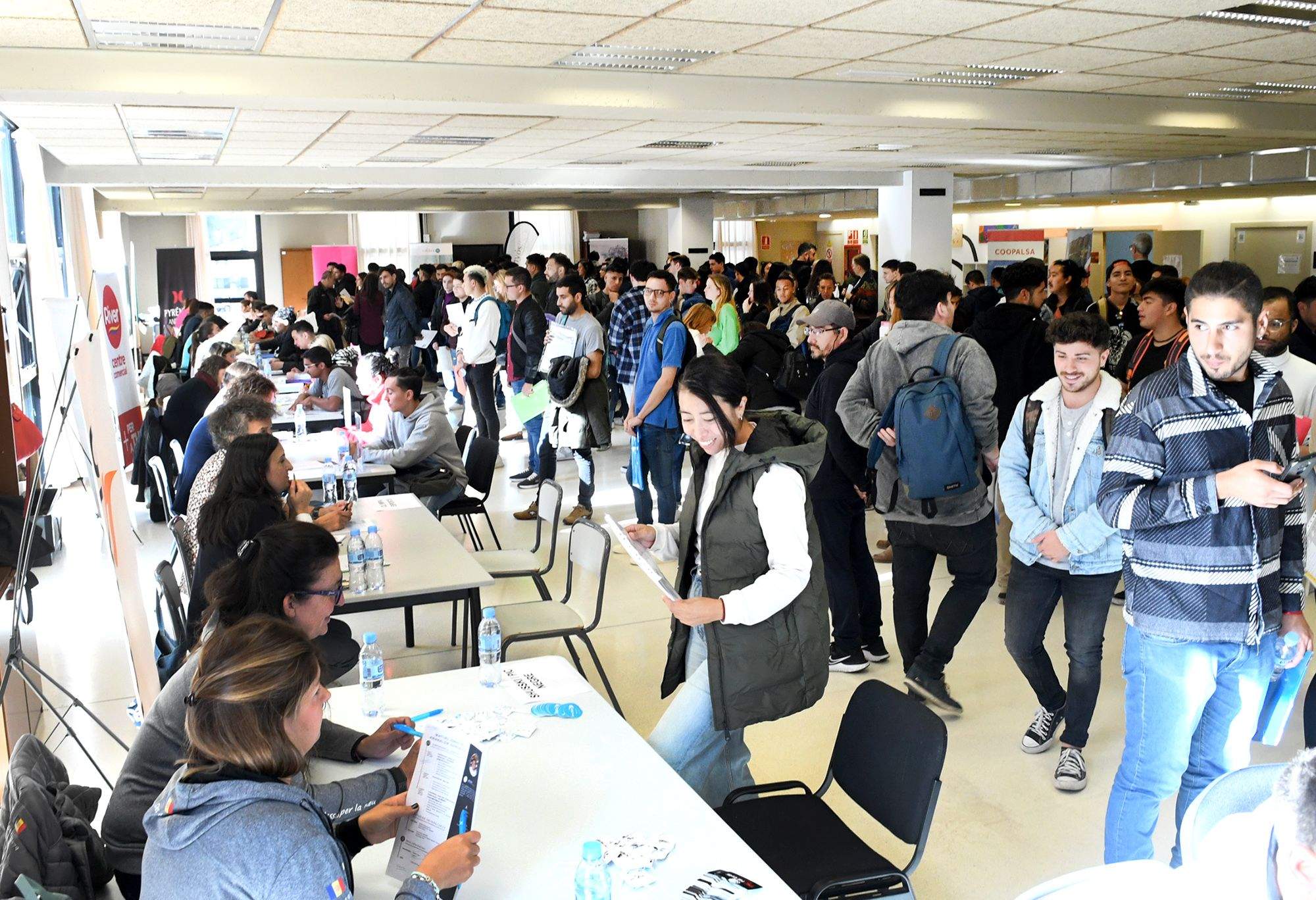 El 'job meeting' que es va fer l'any passat.