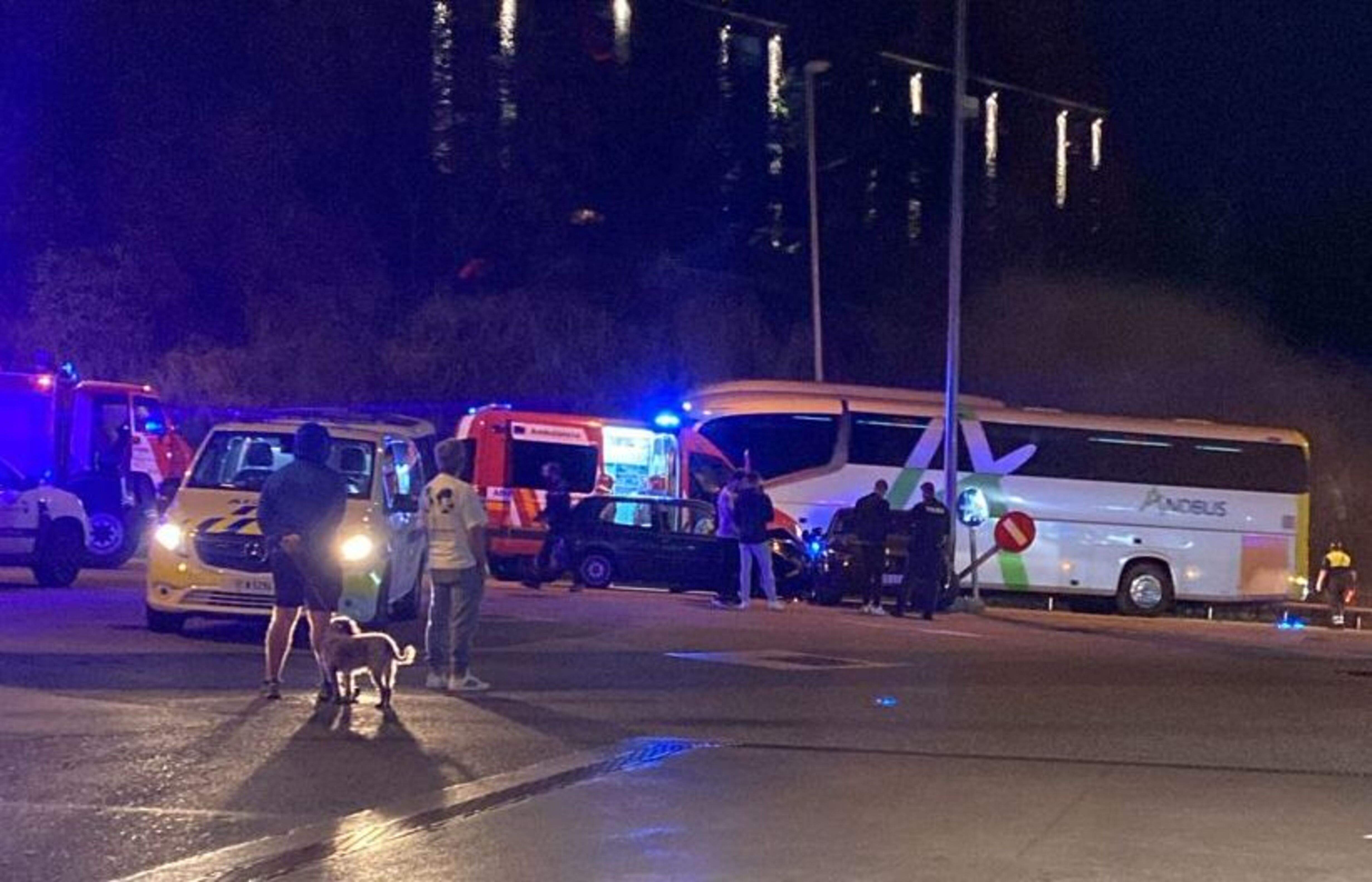 Escenari de l'accident.