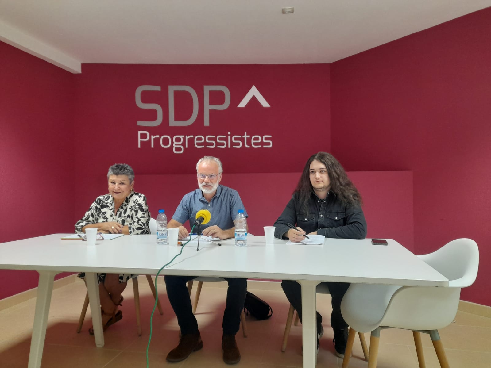 Cristina Montolio, Josep Roig i Marc Nogués.