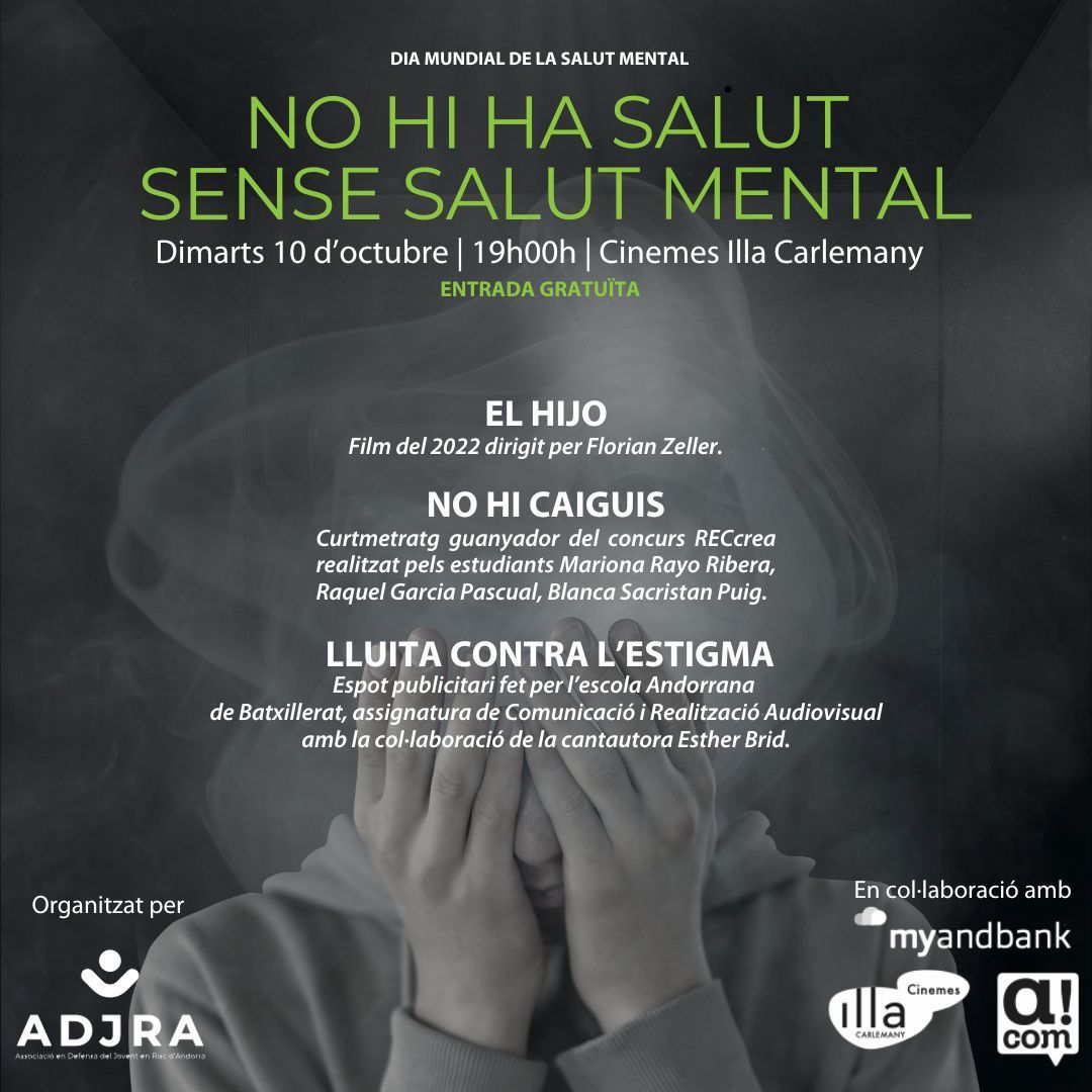 Cartell de l'acte del proper dia 10.