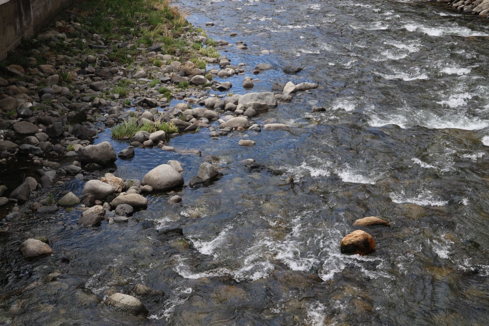 El riu al seu pas per Escaldes-Engordany en una imatge d'arxiu.