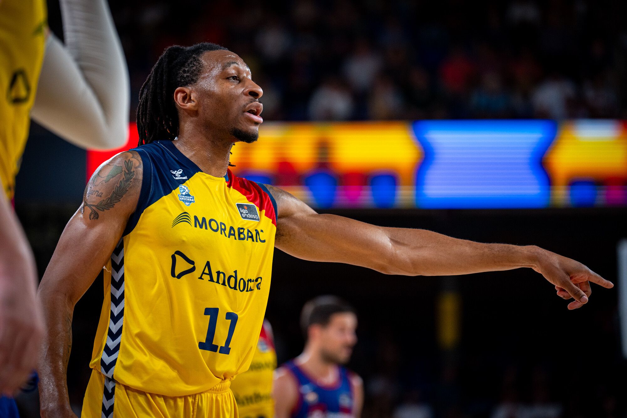 Stayan Okoye durant el matx. Stayan Okoye durant el matx.