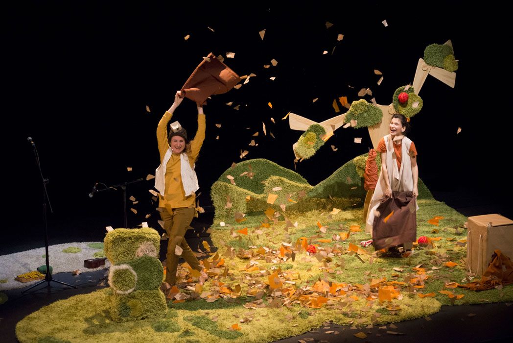 Imatge de l'espectacle 'Loops', que obrirà el cicle.