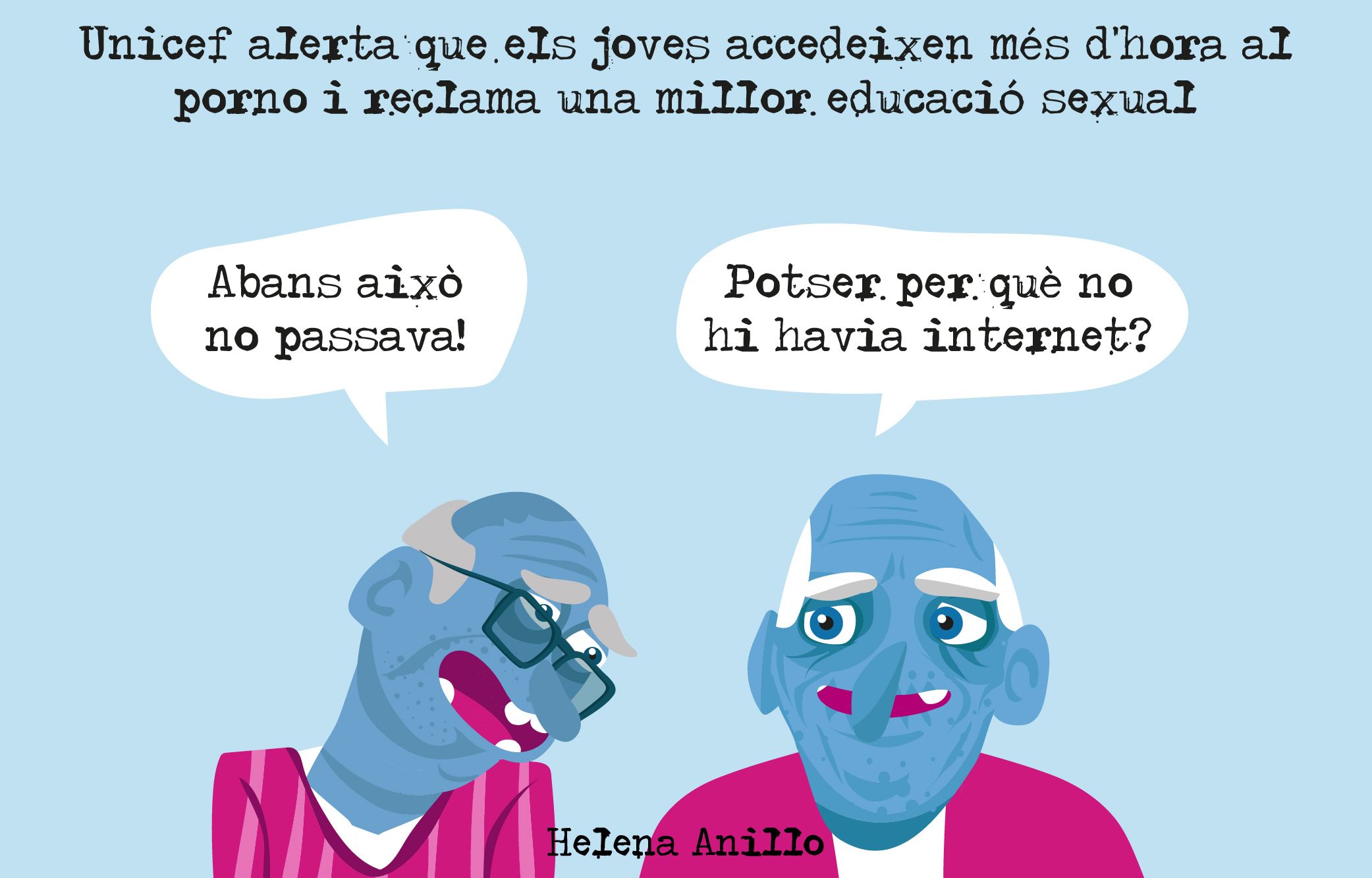 Helena Anillo tracta l'accés dels joves a continguts pornogràfics.