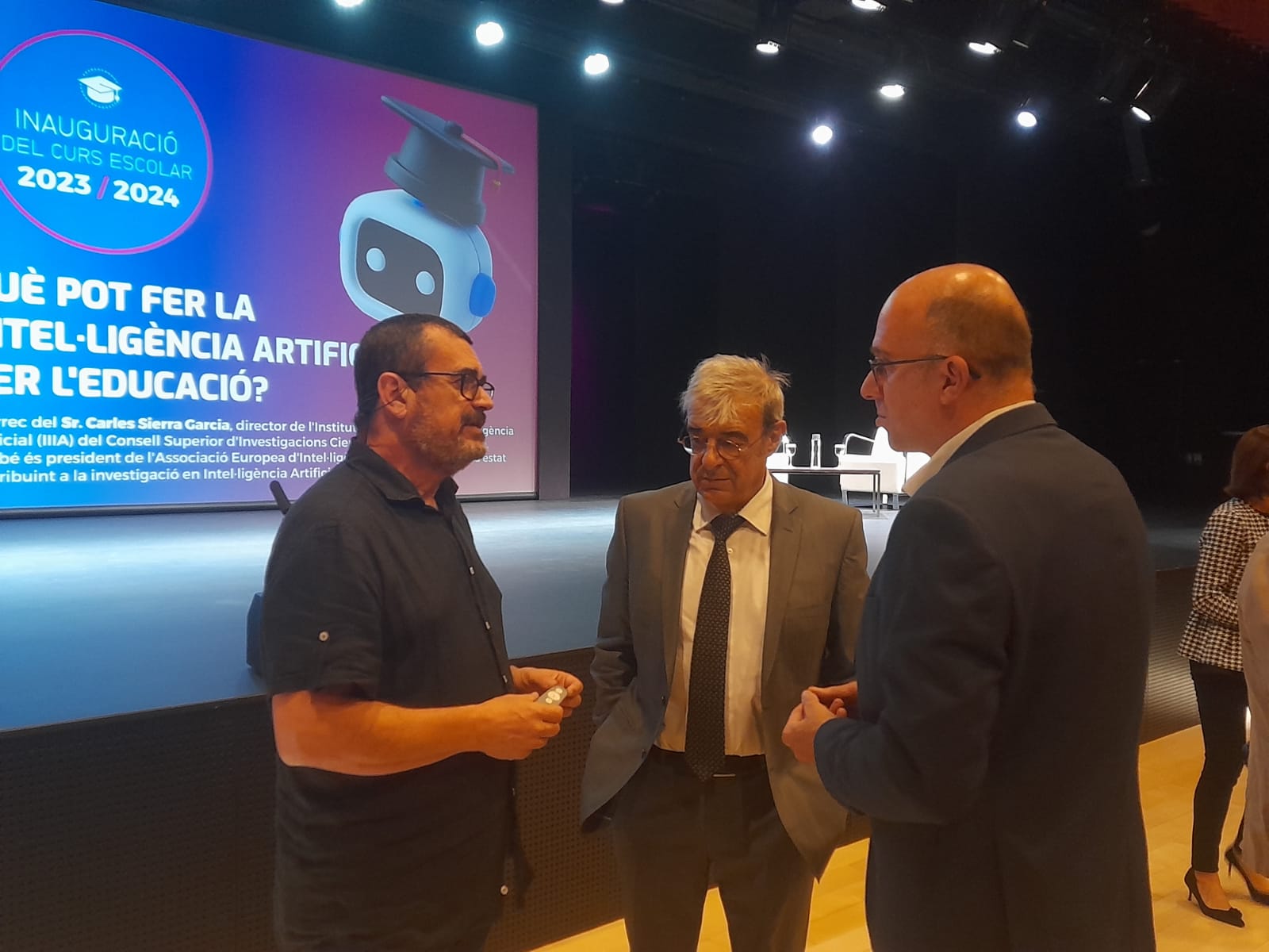 Ladislau Baró i Carles Sierra.