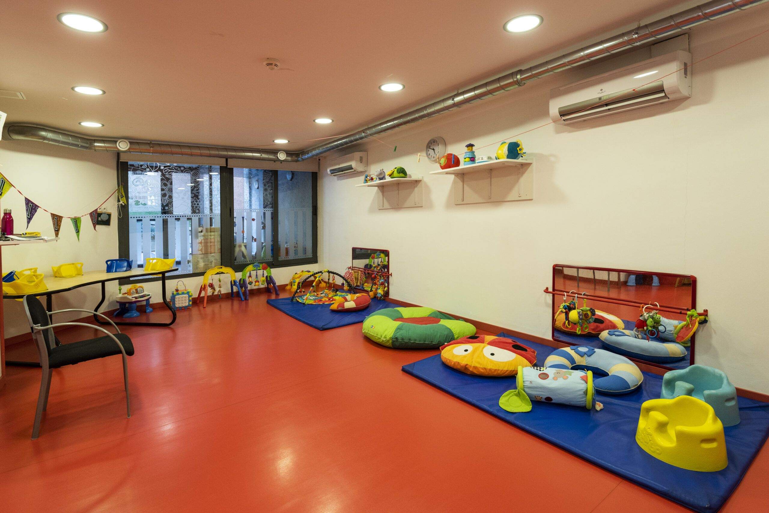 Una de les aules de Laurèdia Xics.