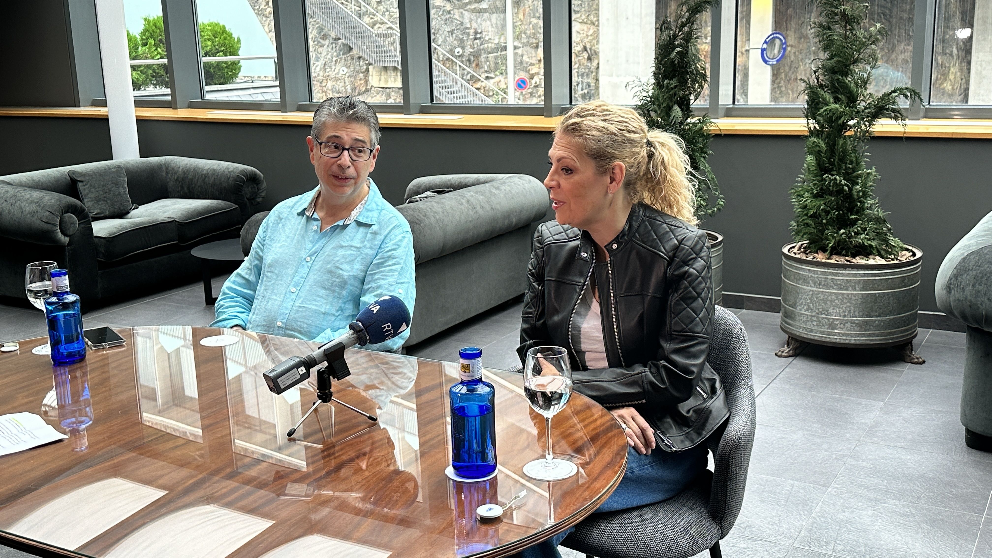 Sondra Radvanovsky, i el seu pianista Anthony Manoli.