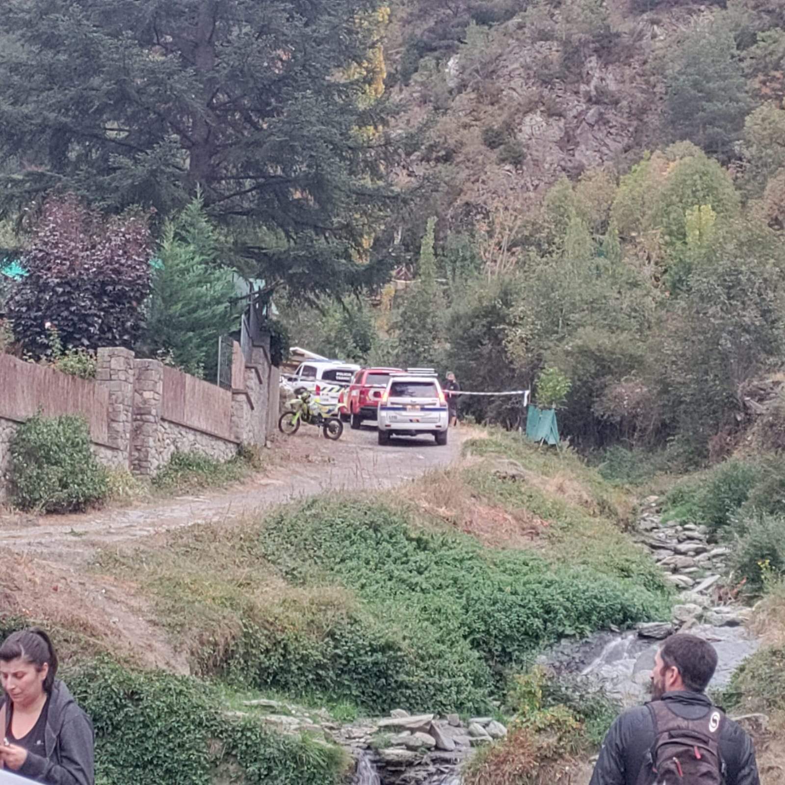 Efectius dels cossos de seguretat a la zona.