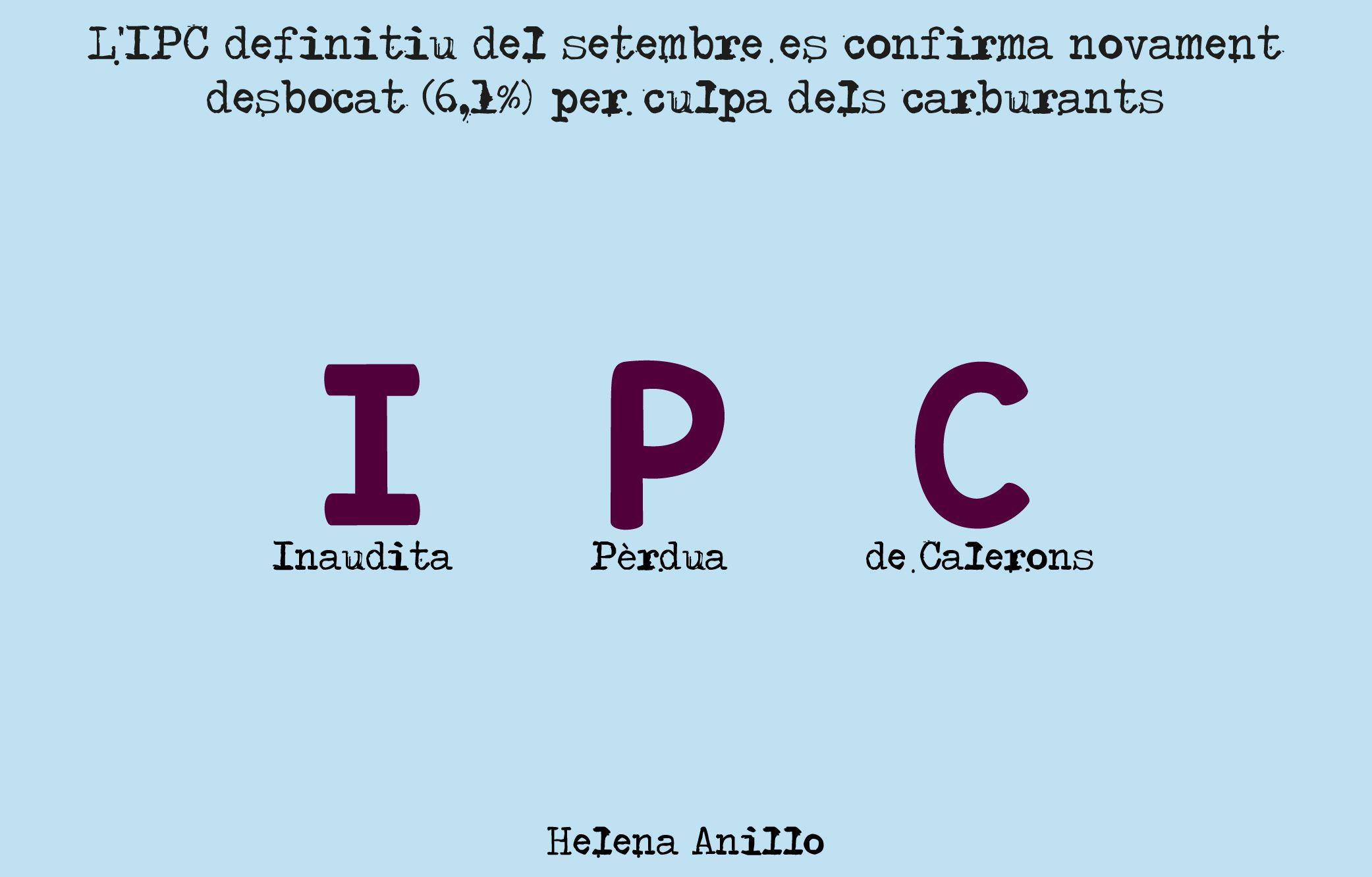 El nou significat de l'IPC.