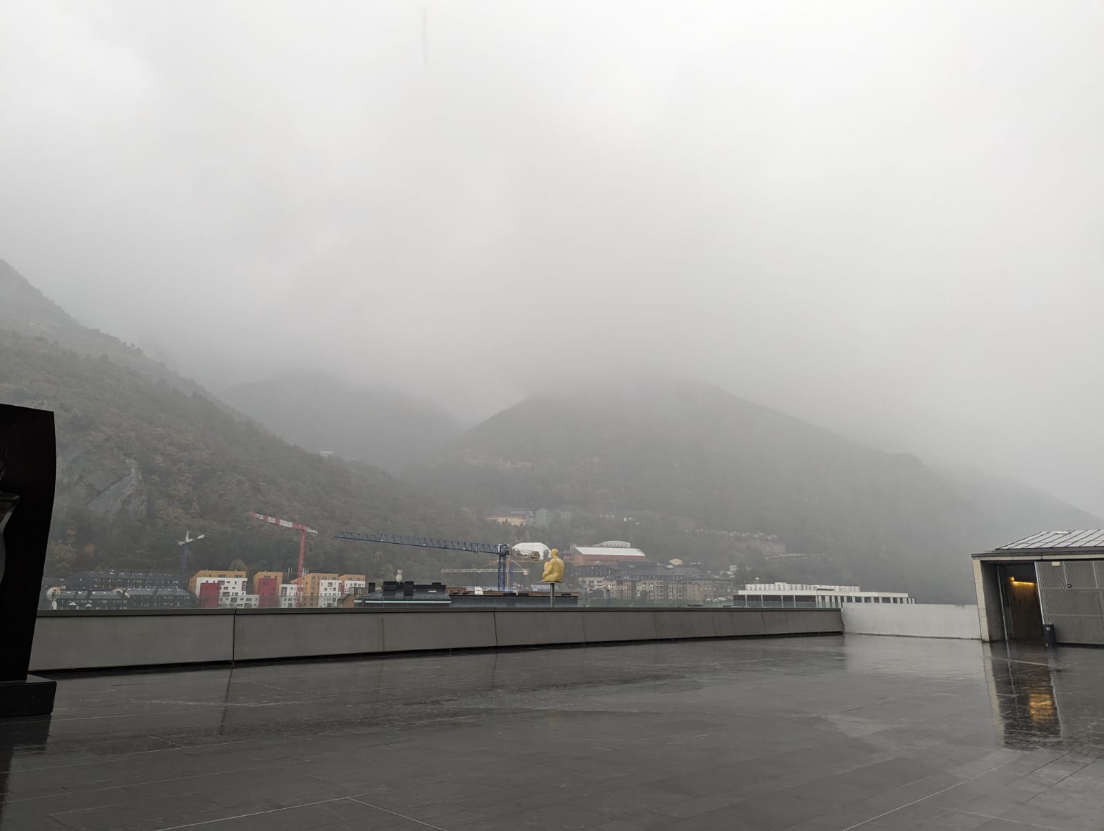 L'episodi de pluja s'ha centralitzat en aquest dijous.