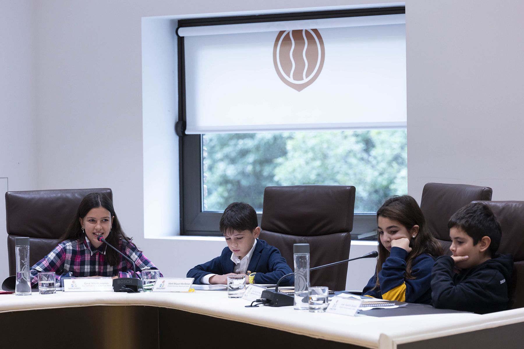 La sessió del Consell d'Infants d'Andorra la Vella. La sessió del Consell d'Infants d'Andorra la Vella.