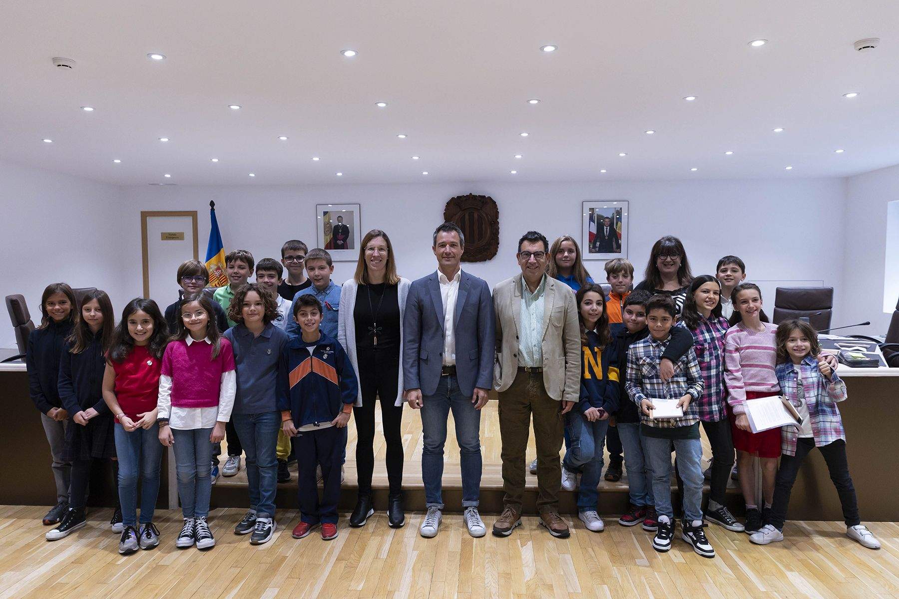 Foto d'arxiu del Consell d'Infants d'Andorra la Vella. Foto d'arxiu del Consell d'Infants d'Andorra la Vella.