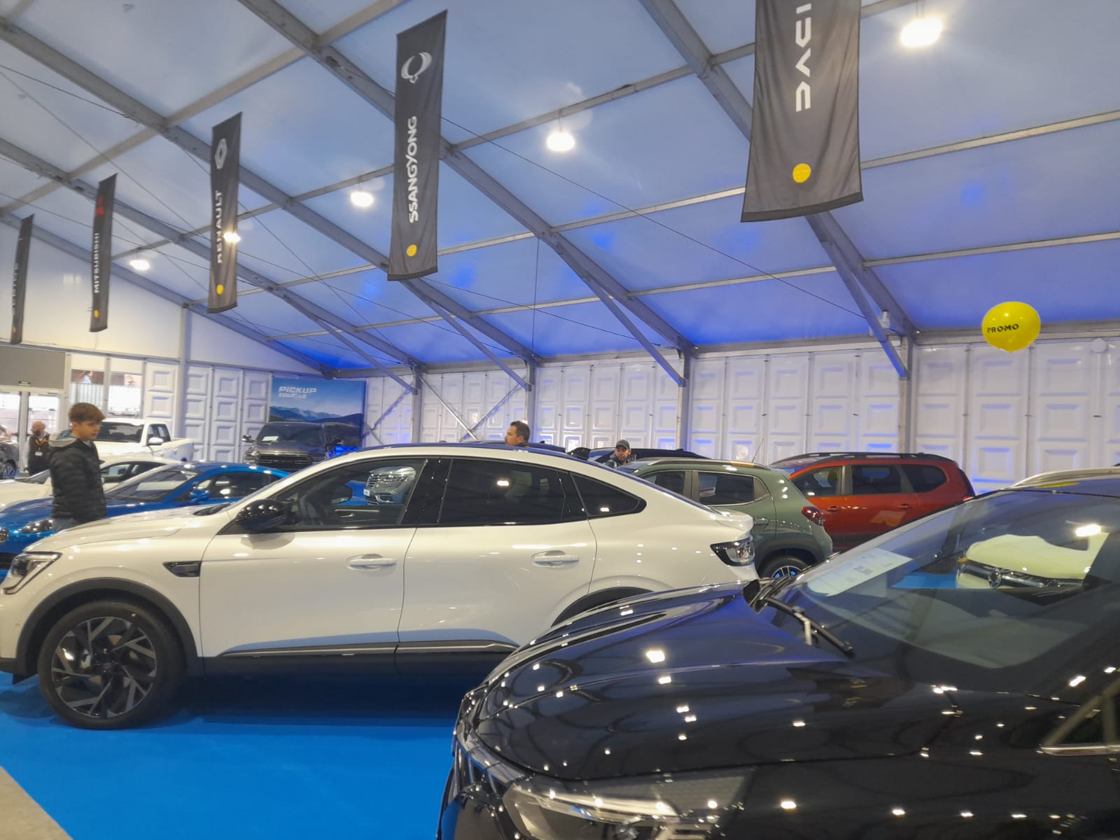 Els concessionaris de vehicles a la Fira d'Andorra la Vella.