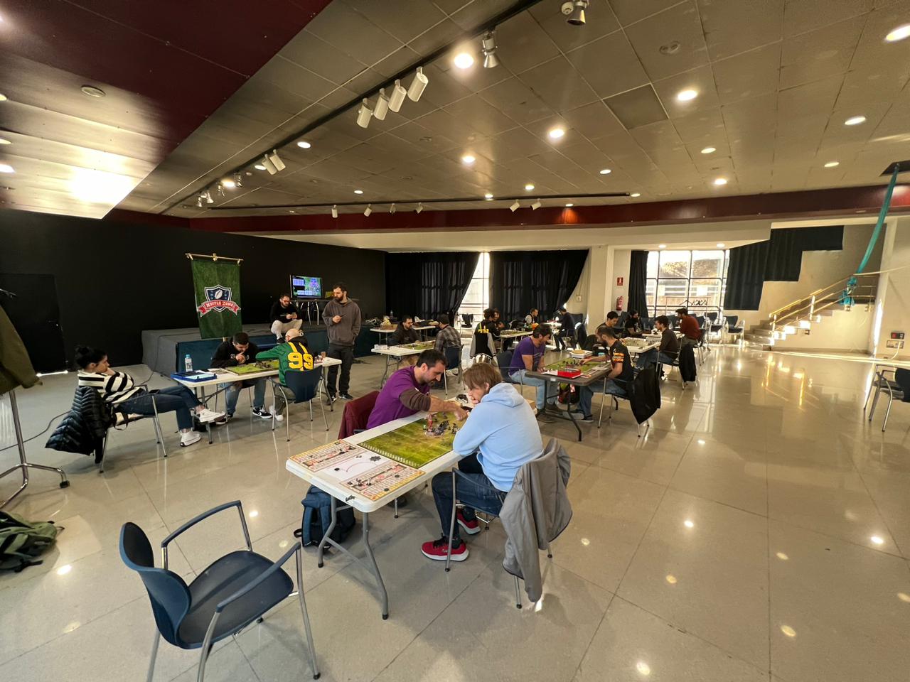 La Closeta, escenari de partides de Bloodbowl. La Closeta, escenari de partides de Bloodbowl.