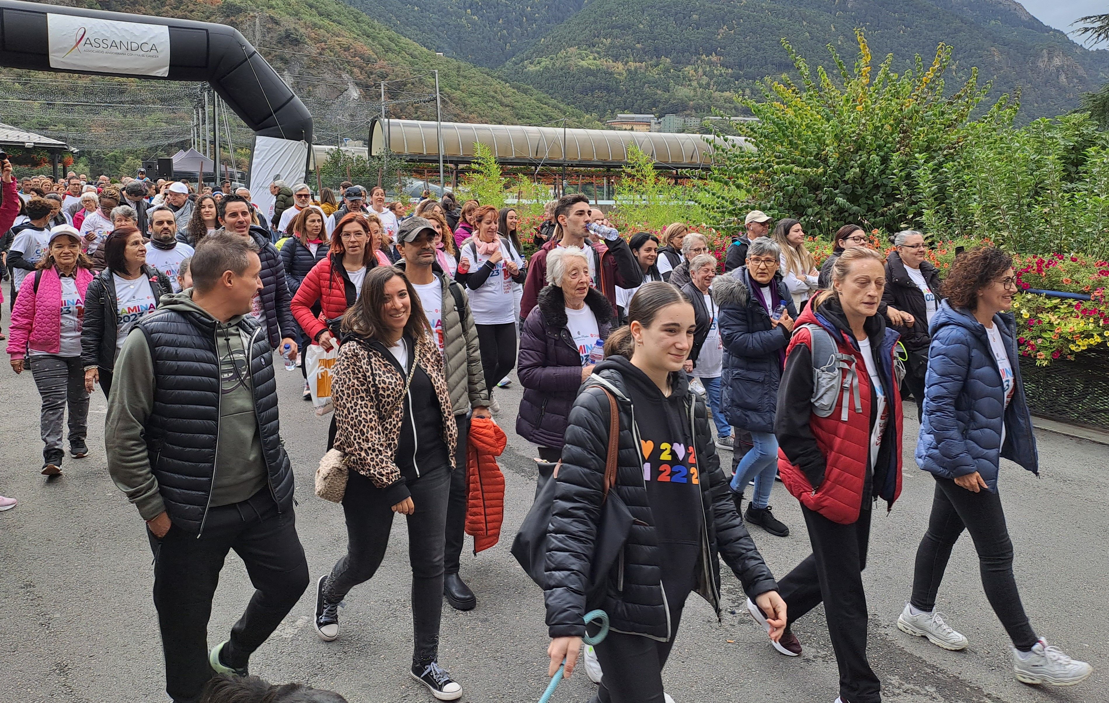 Inici del recorregut. Inici del recorregut.