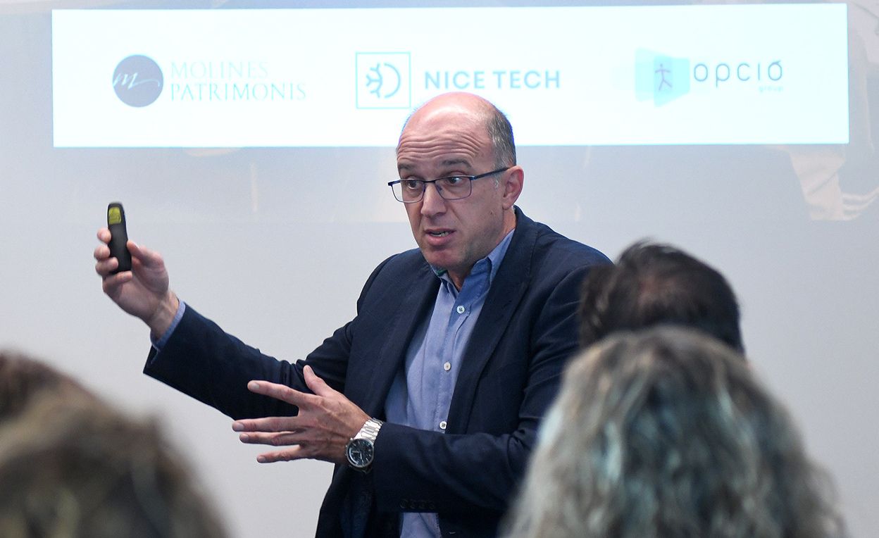 Xavier Campuzano en un acte recent.