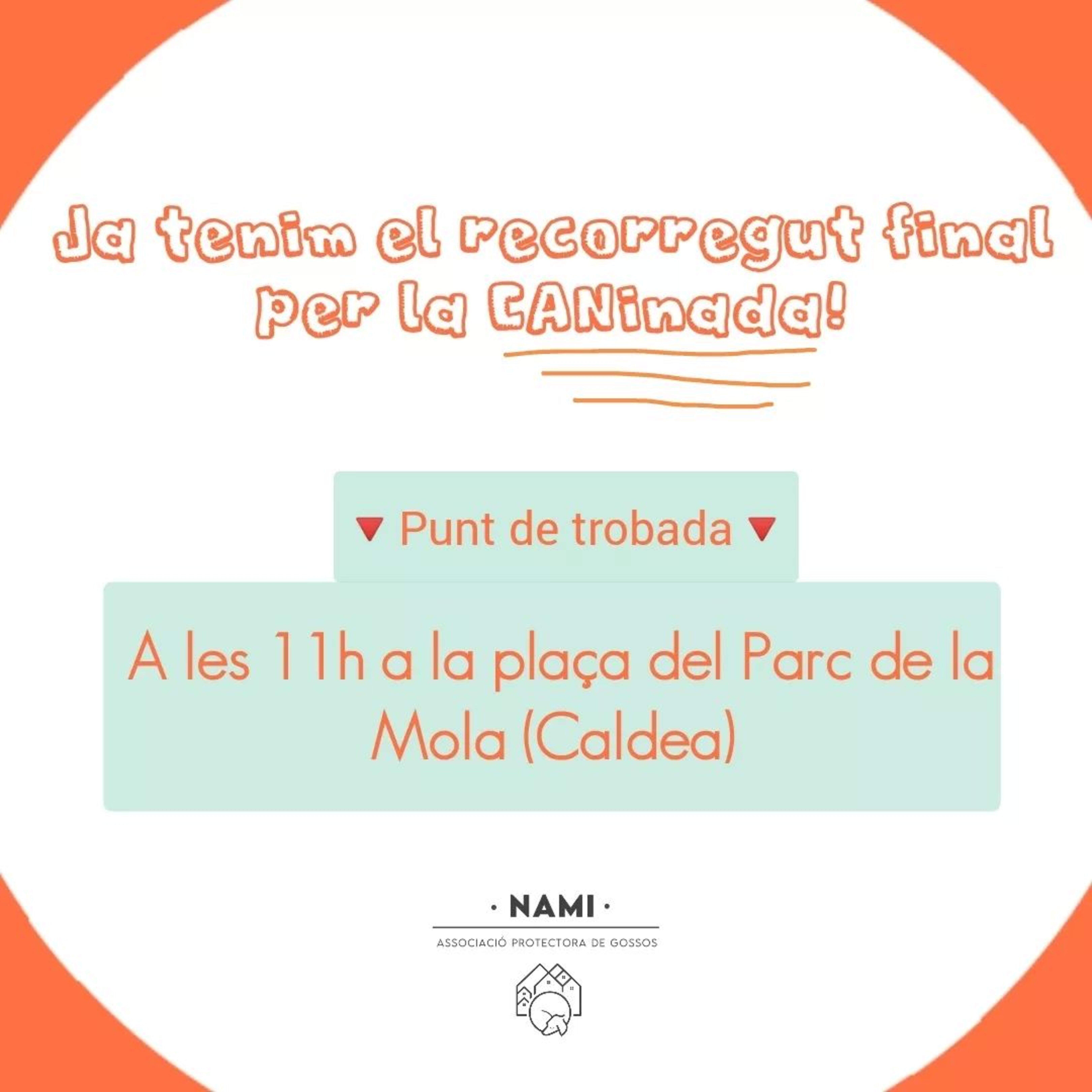 La concentració inicial serà al Parc de la Mola.