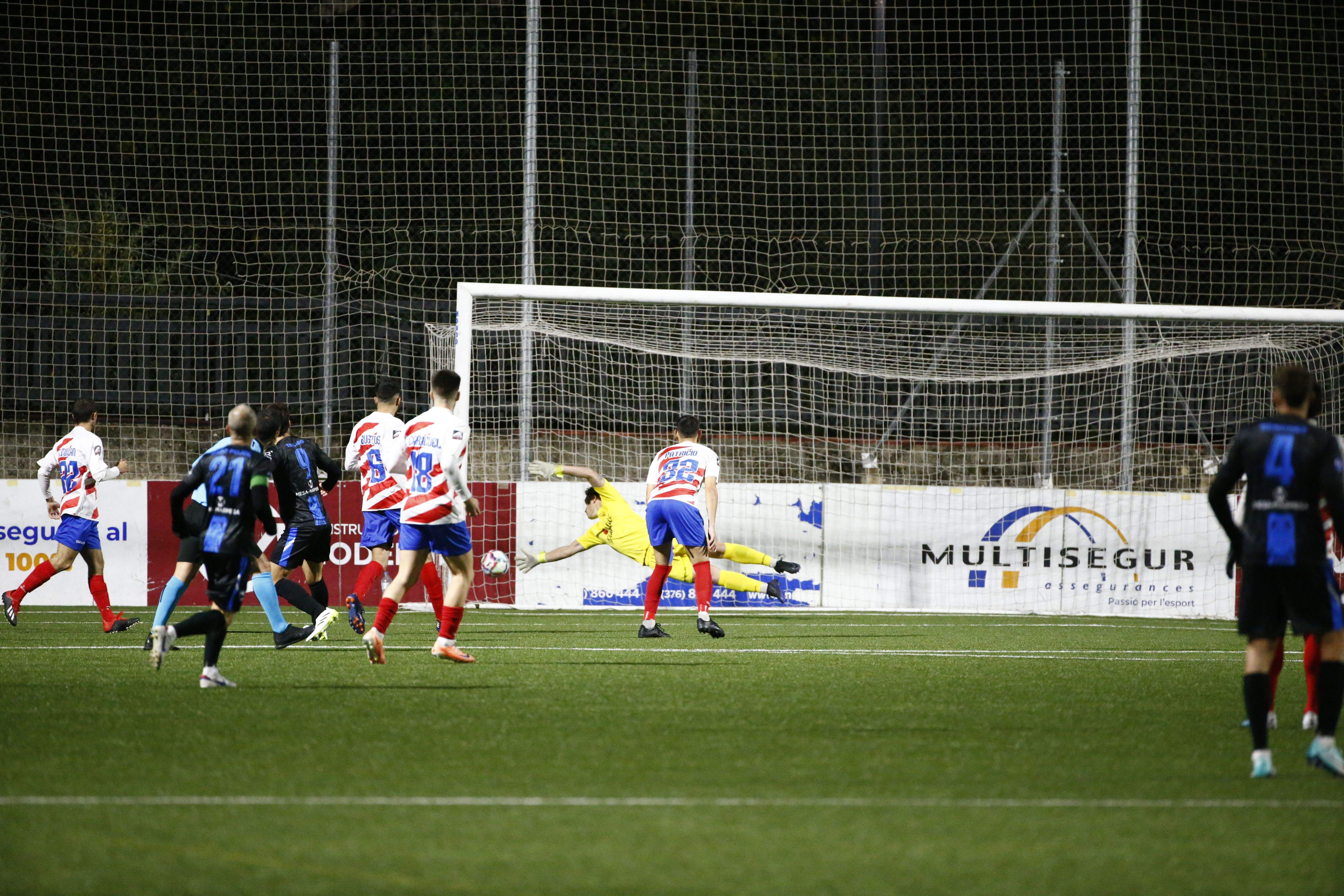 L'FC Ordino ha guanyat 1-2 l'Atlètic Amèrica.