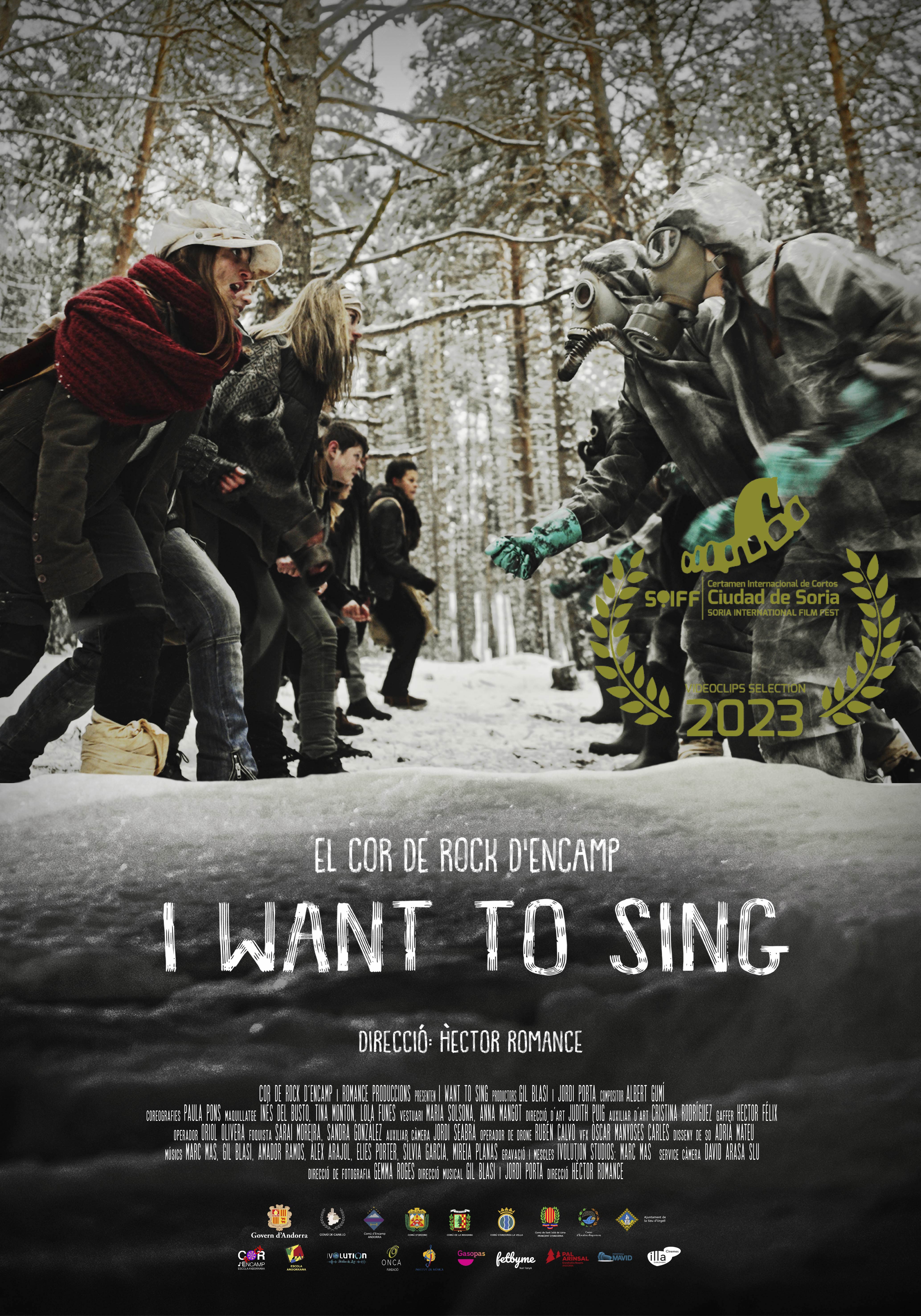 Official I WANT TO SING POSTER LAUREL
