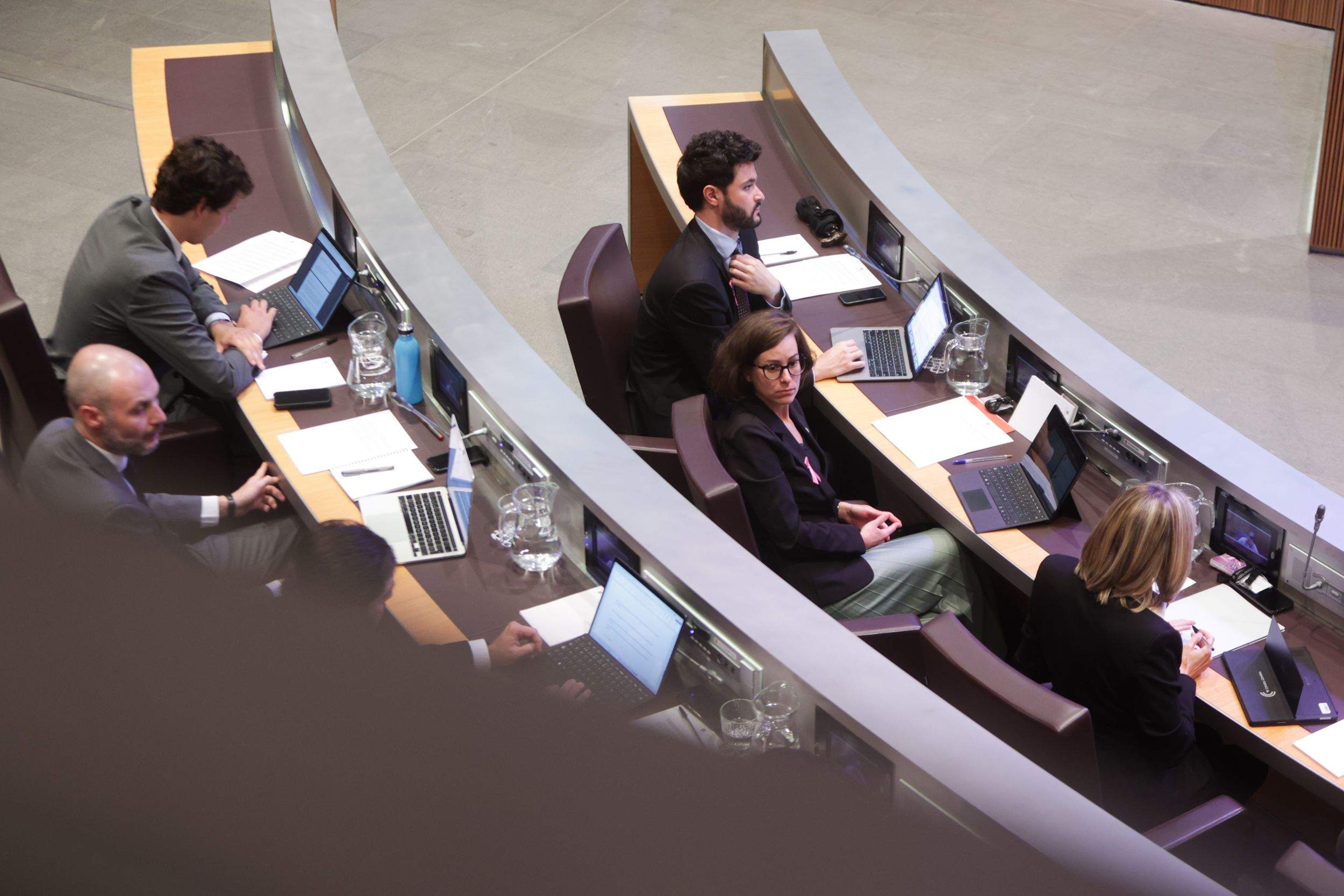 Els parlamentaris del grup de Concòrdia.