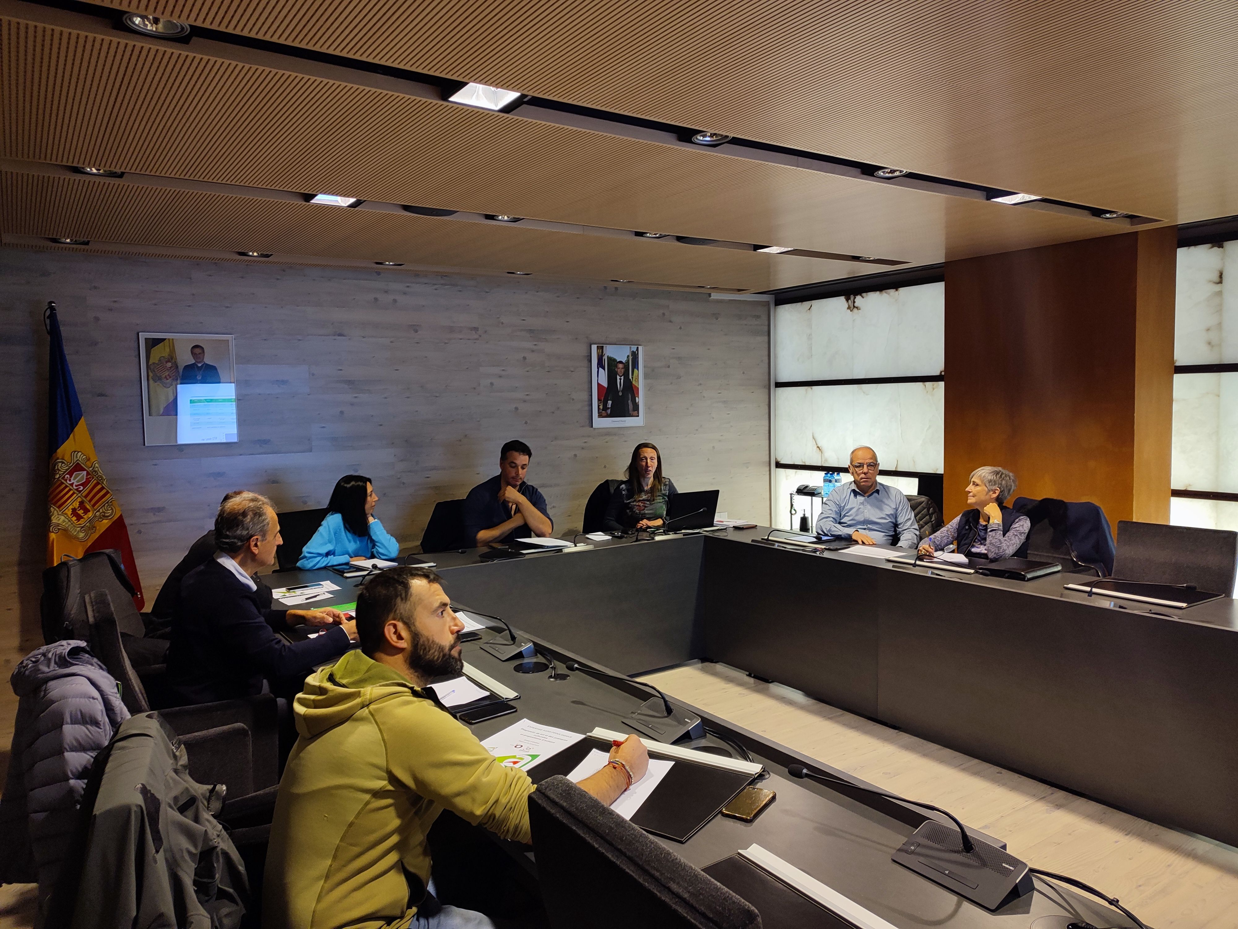 Presentació dels resultats fets per la Cambra d'Agricultura de l'Arieja.