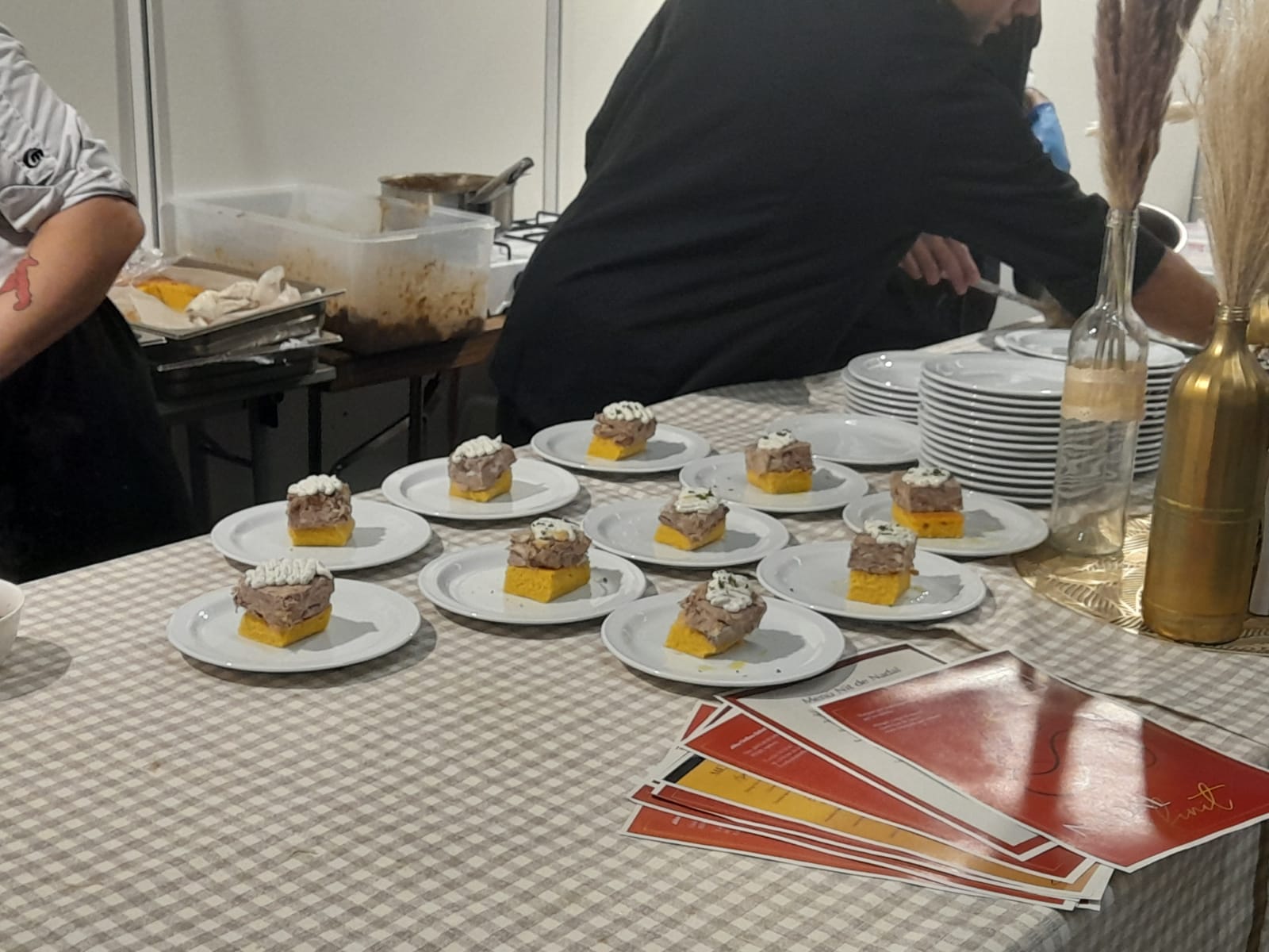 Un dels plats que s'han elaborat en la 31 Mostra Gastronòmica Un dels plats que s'han elaborat en la 31 Mostra Gastronòmica