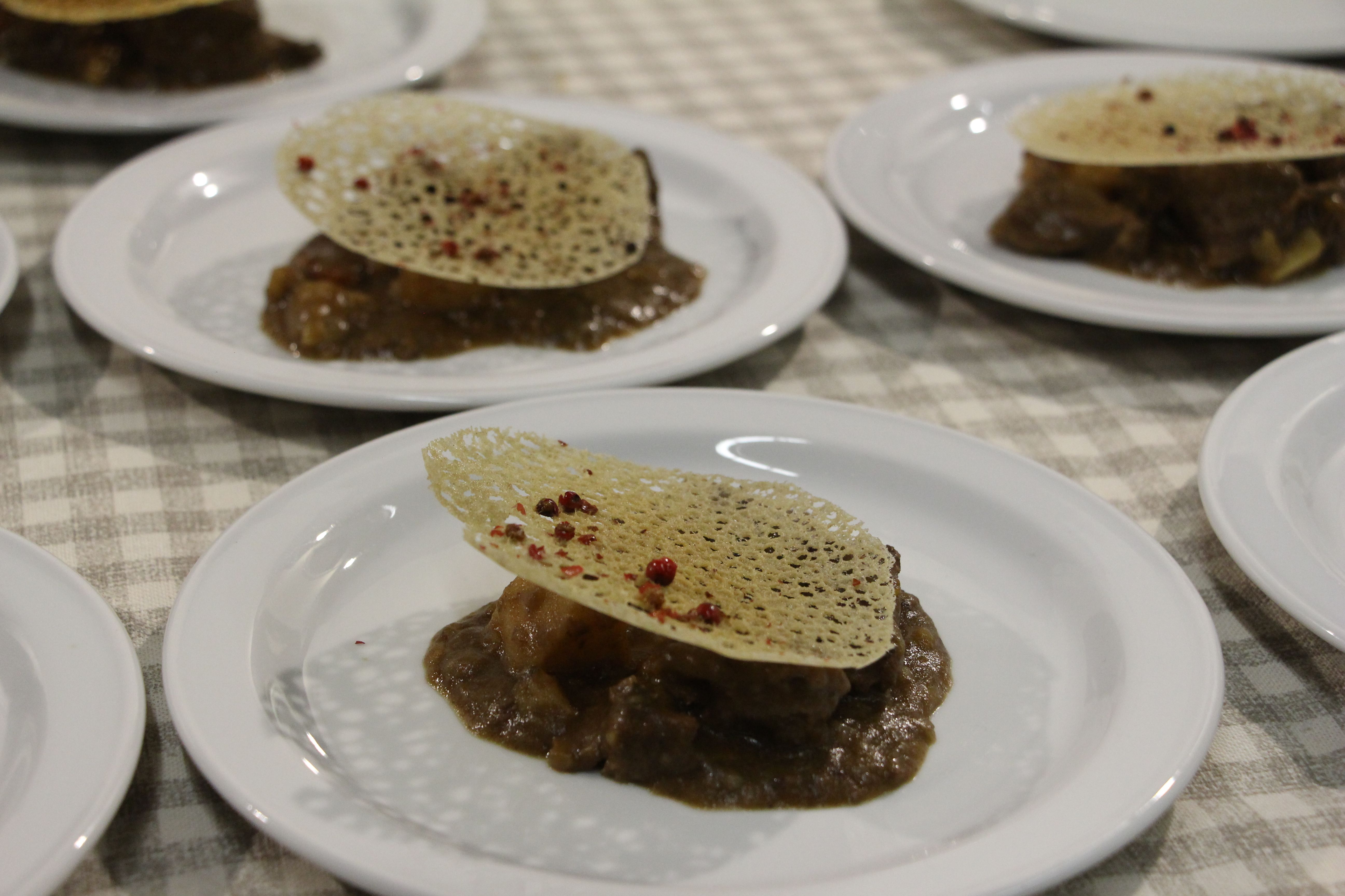 Una de les propostes que els comensals han pogut degustar. Una de les propostes que els comensals han pogut degustar.