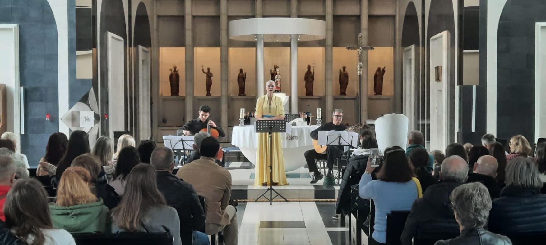 El concert benèfic en favor als infants refugiats ucraïnesos.