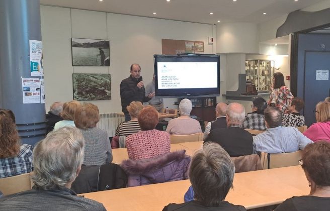 El projecte ha estat presentat a la gent gran del poble. 