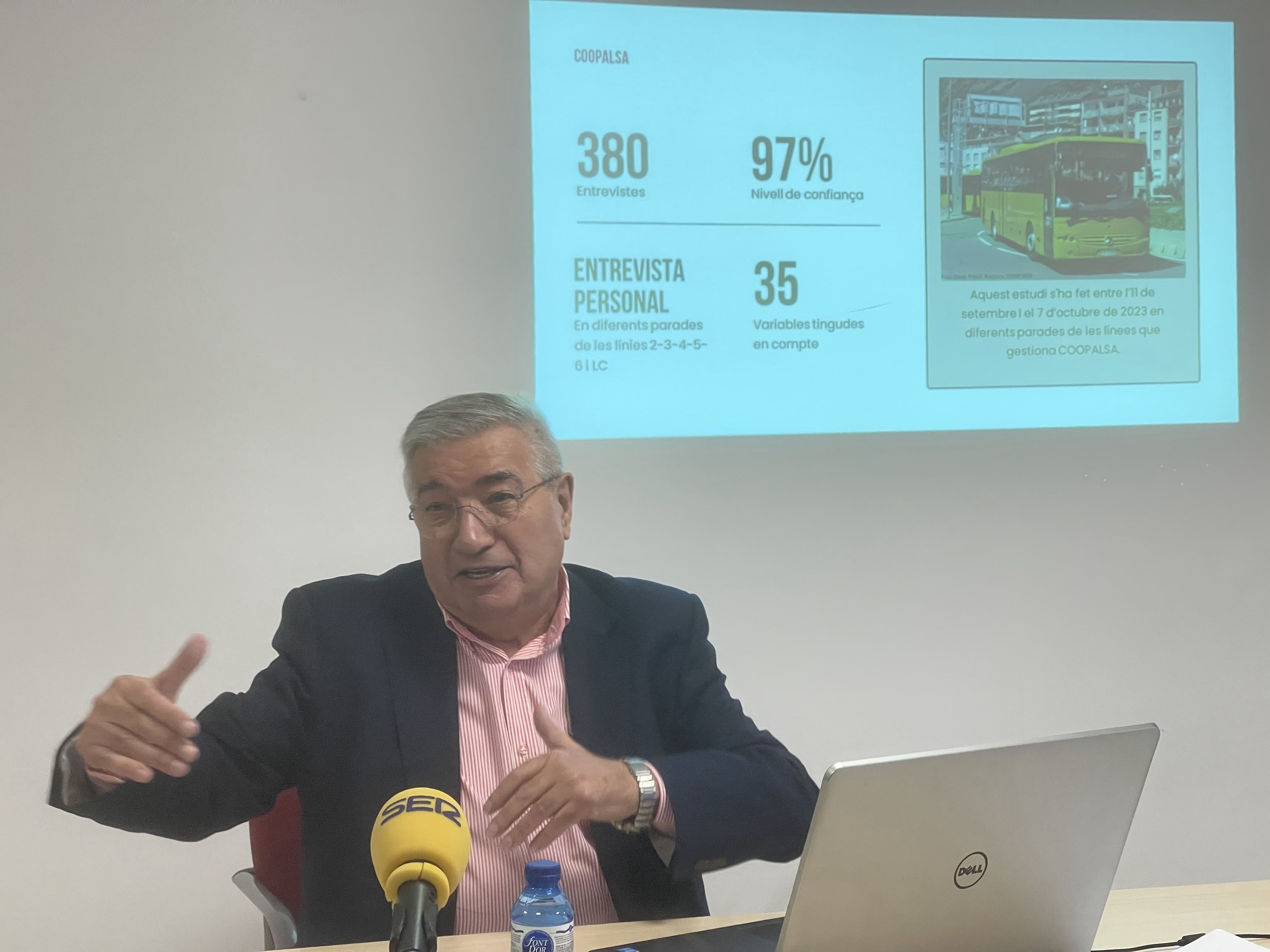 El gerent de Coopalsa, Gabriel Dallerès.