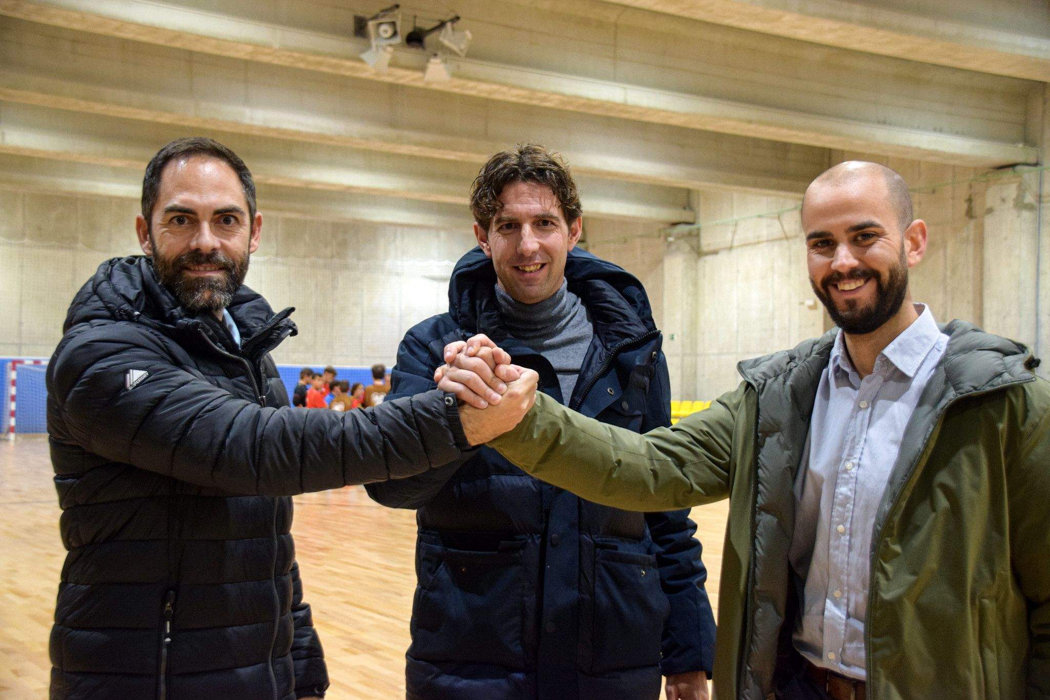 Jaume Nogués en l'acte de presentació de l'FC Andorra Genuine.