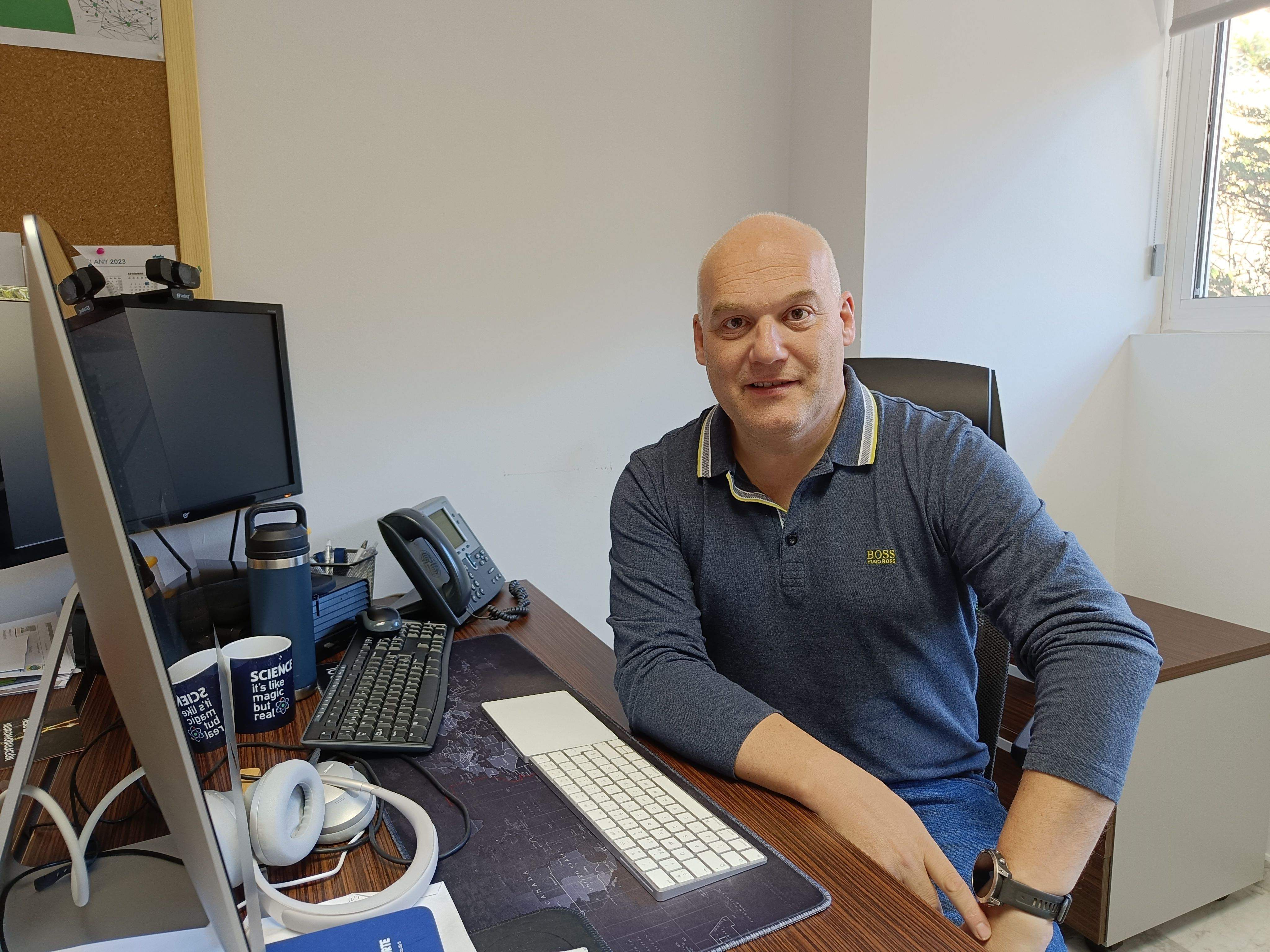 El bioinformàtic David Vilanova.