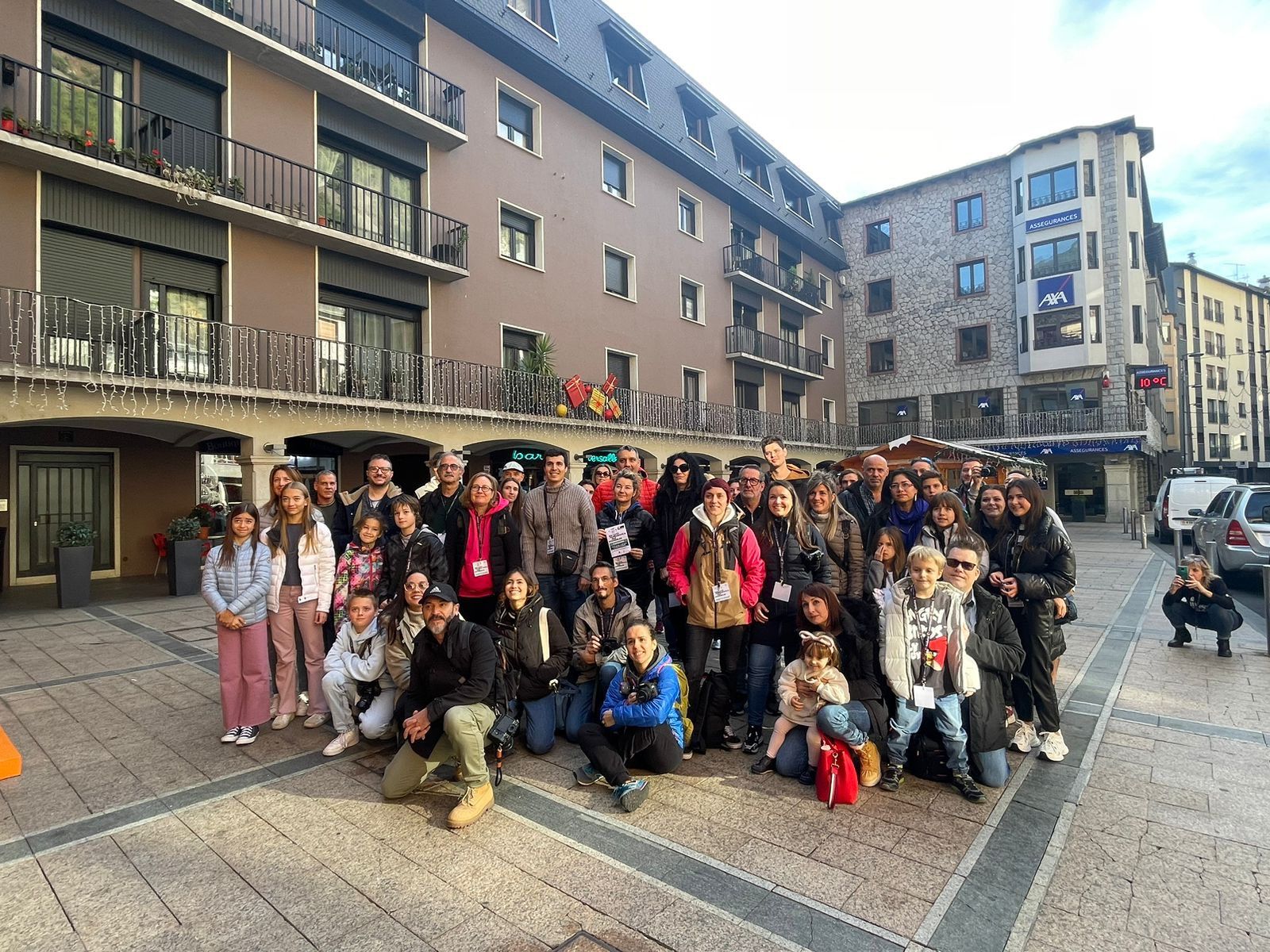 Els participants en la marató fotogràfica.