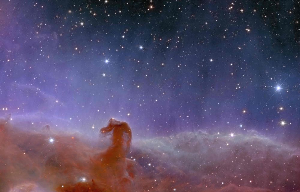 La nebulosa del cap de cavall a la constel·lació d'Orió - Crèdit: ESA
