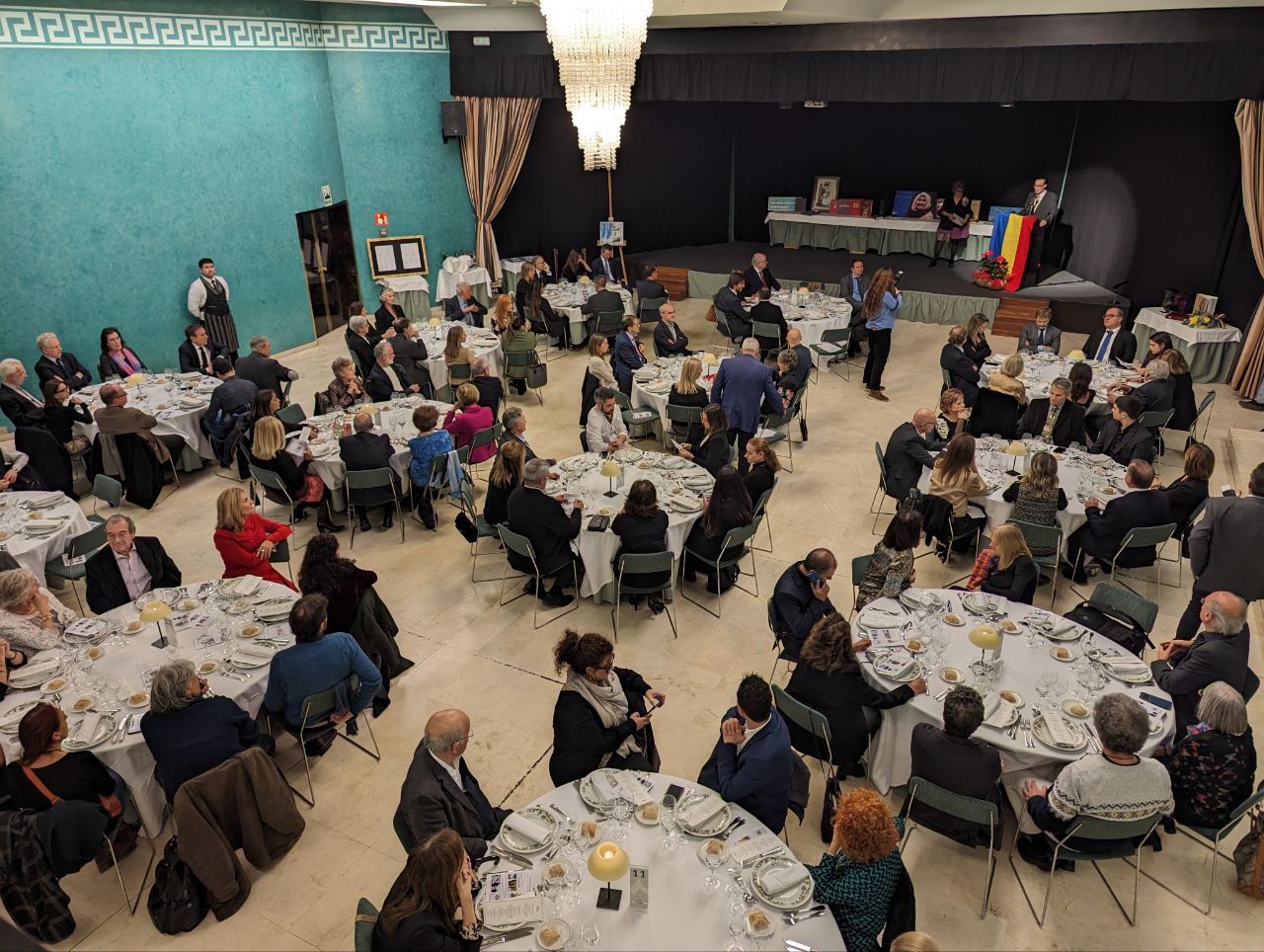 Un instant de la cerimònia de la Nit Literària del 2024.