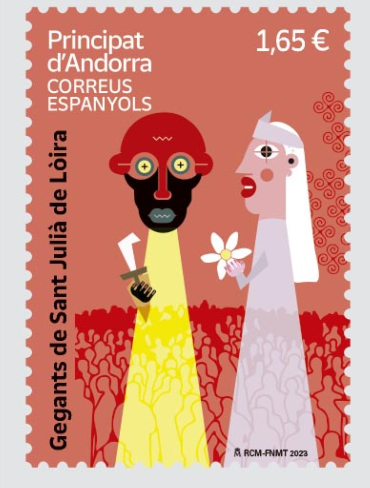 Segell dels Gegants de Sant Julià.