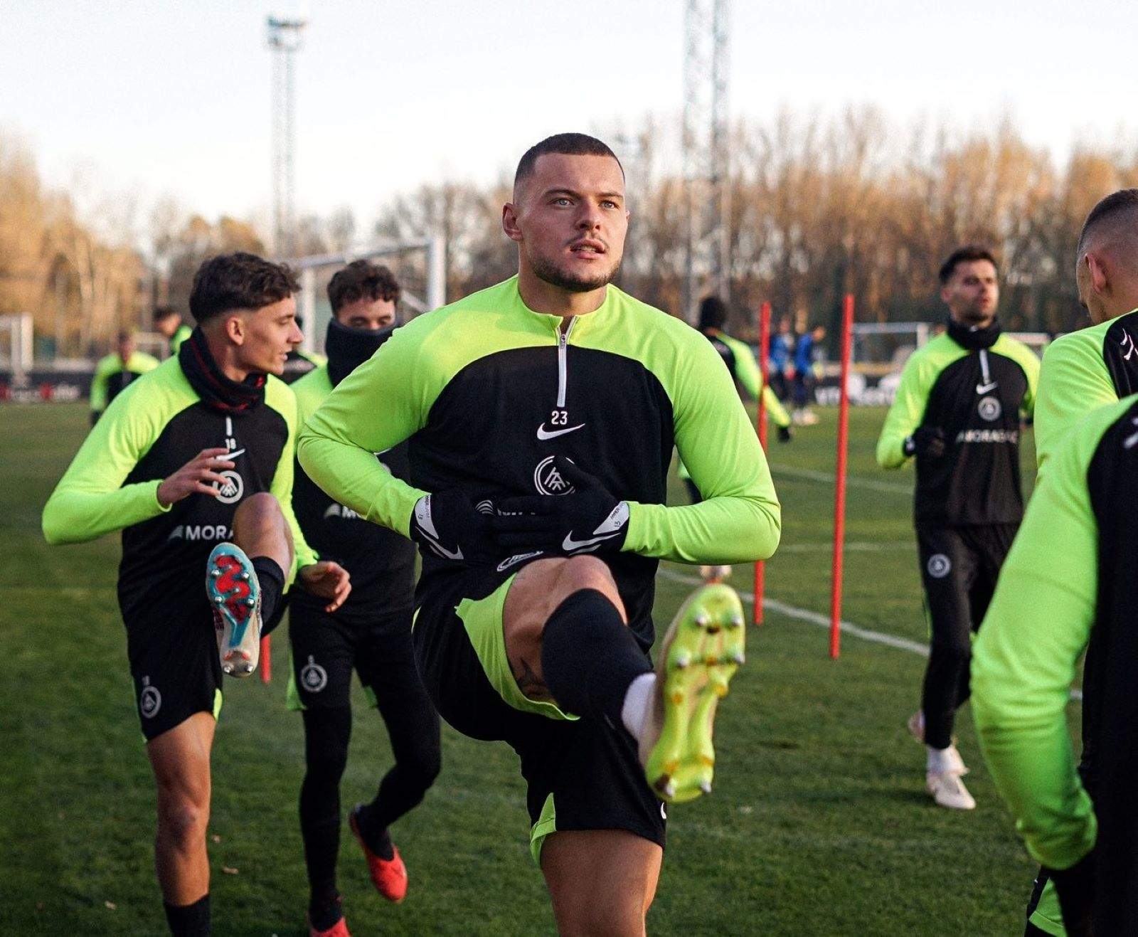 L'Andorra ha entrenat aquest divendres a Burgos.