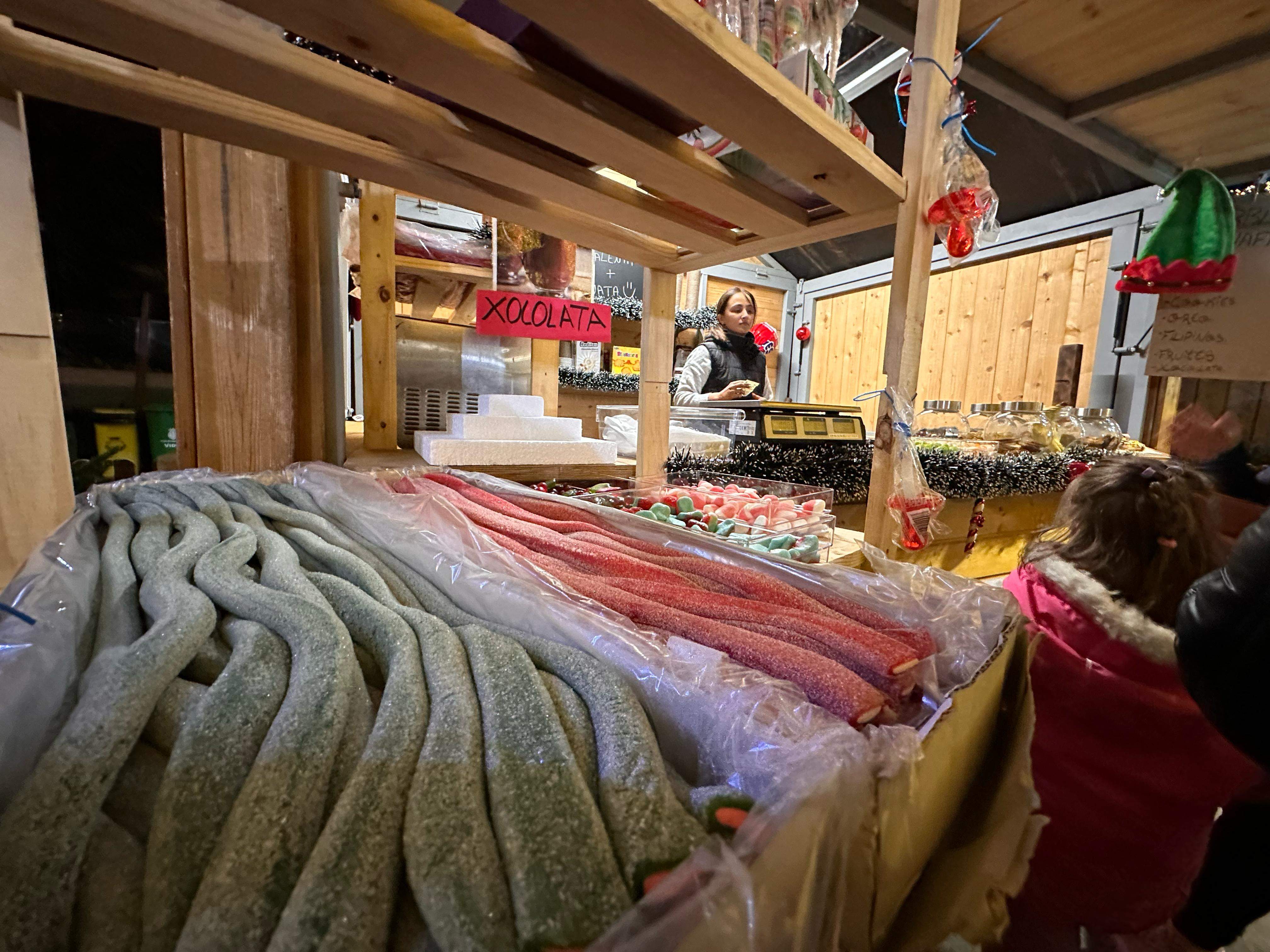 Una parada de llaminadures.