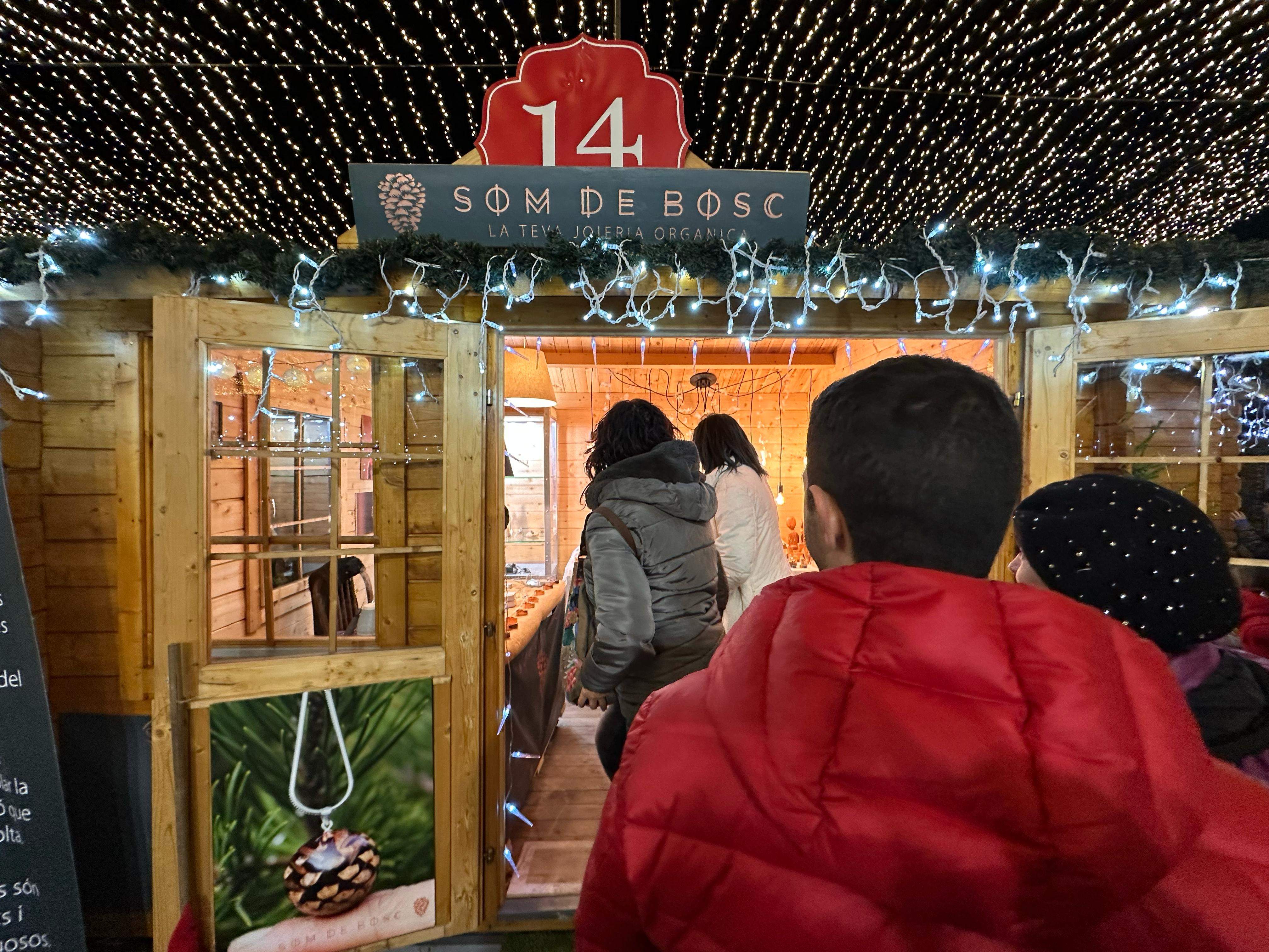 Una de les casetes del Poblet.