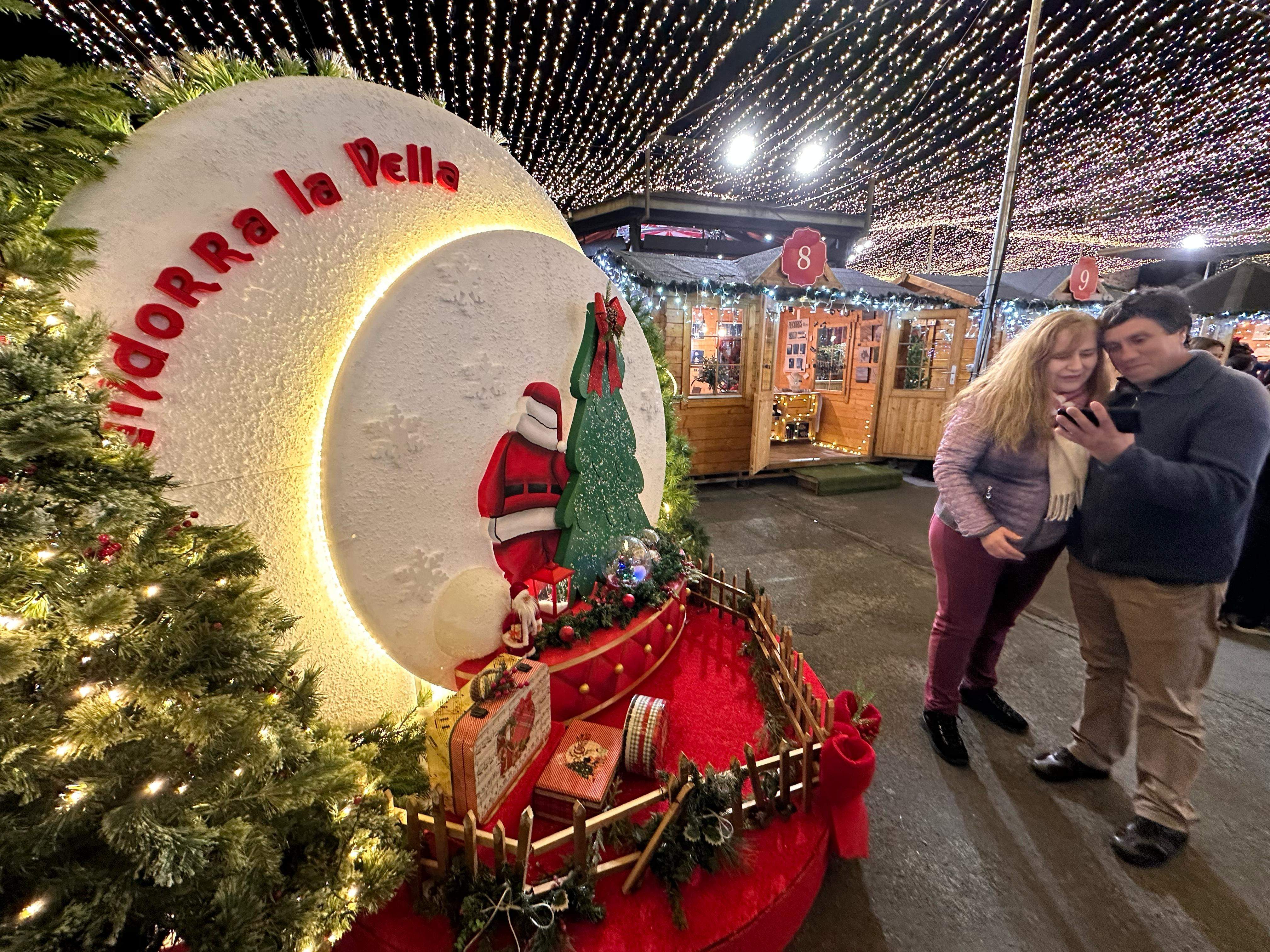 Un dels detalls per adornar la fira.