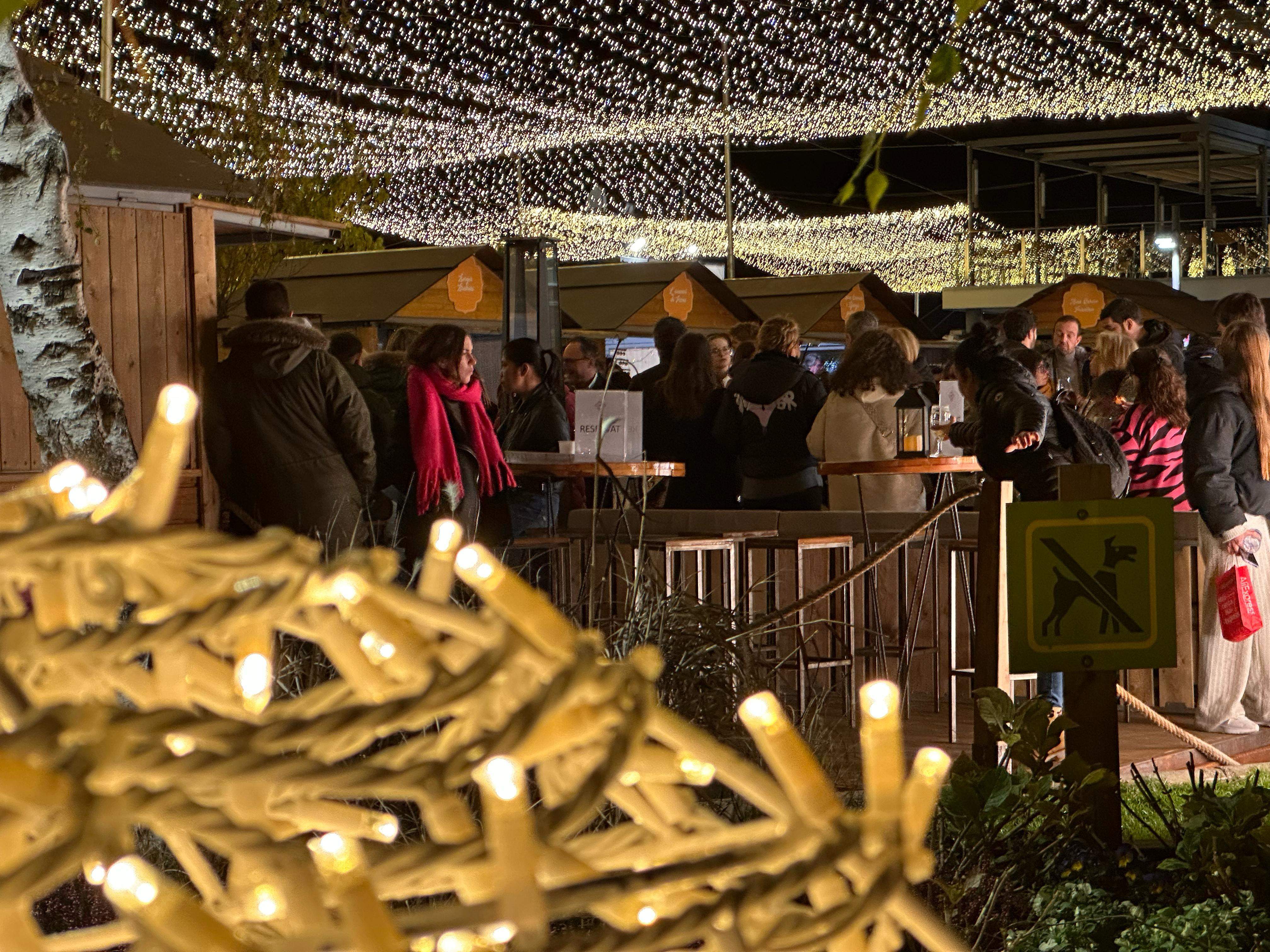 Detalls del Poblet de Nadal.