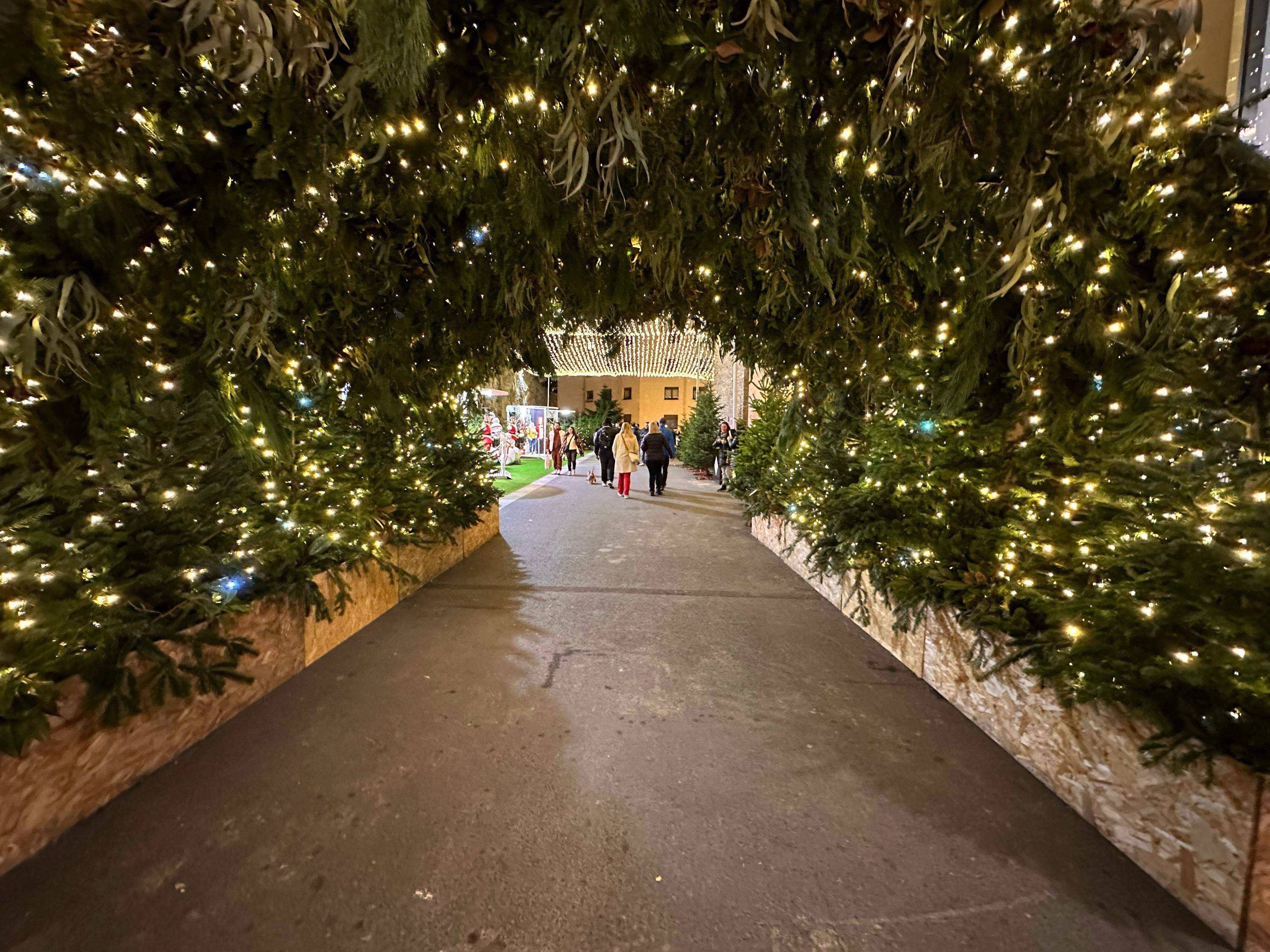 Detalls del Poblet de Nadal.