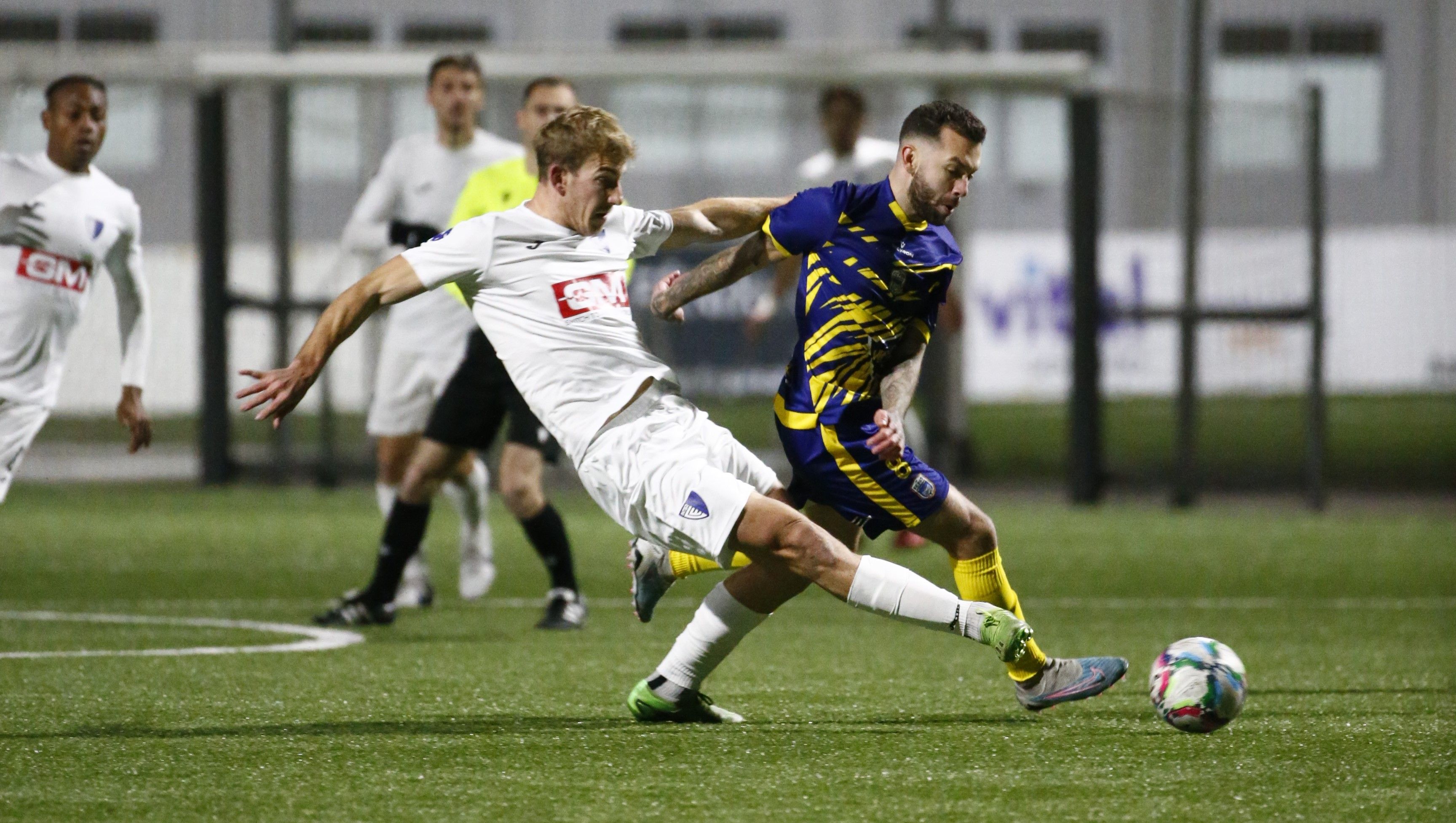 Un moment de l'Inter-Pas, el duel que ha tancat la primera volta.