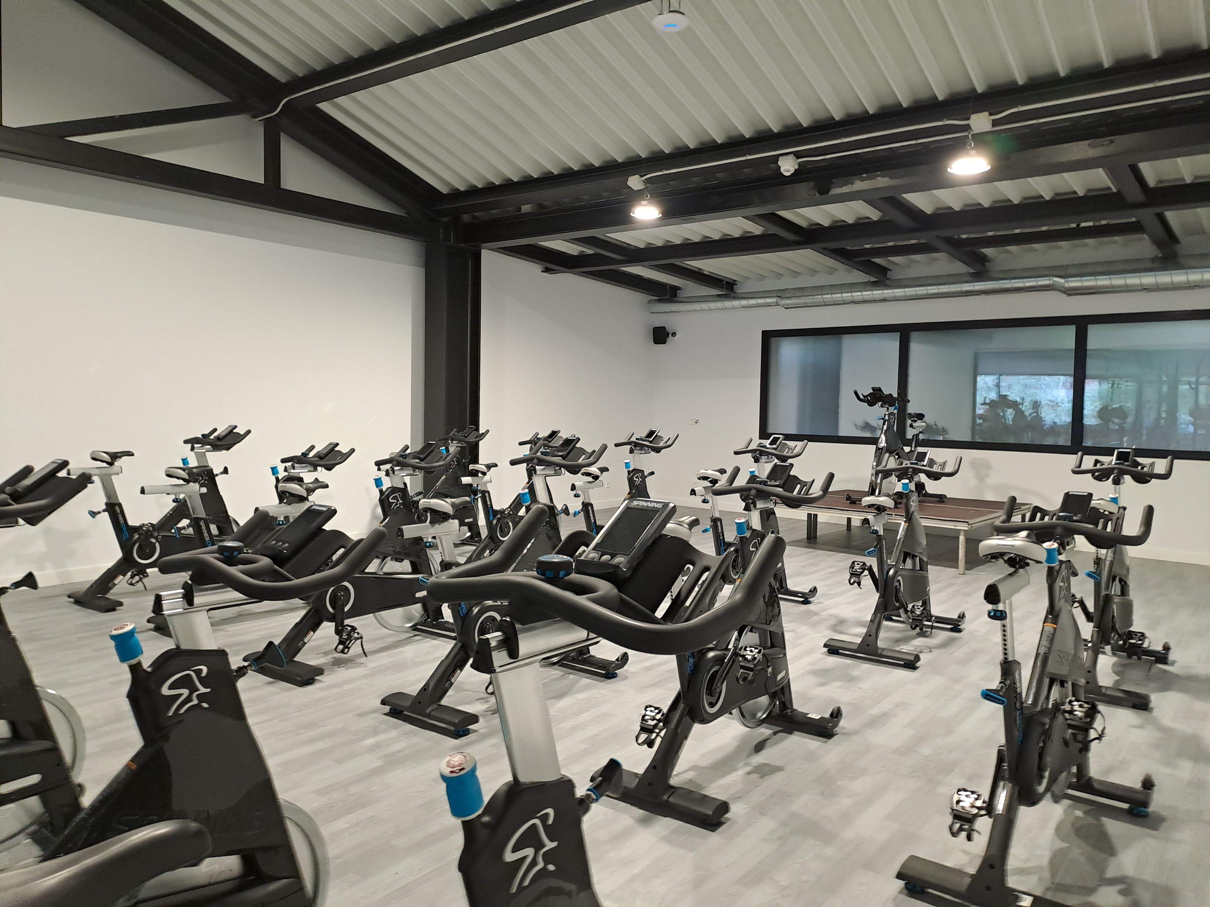 Una de les sales del nou gimnàs d'Encamp.