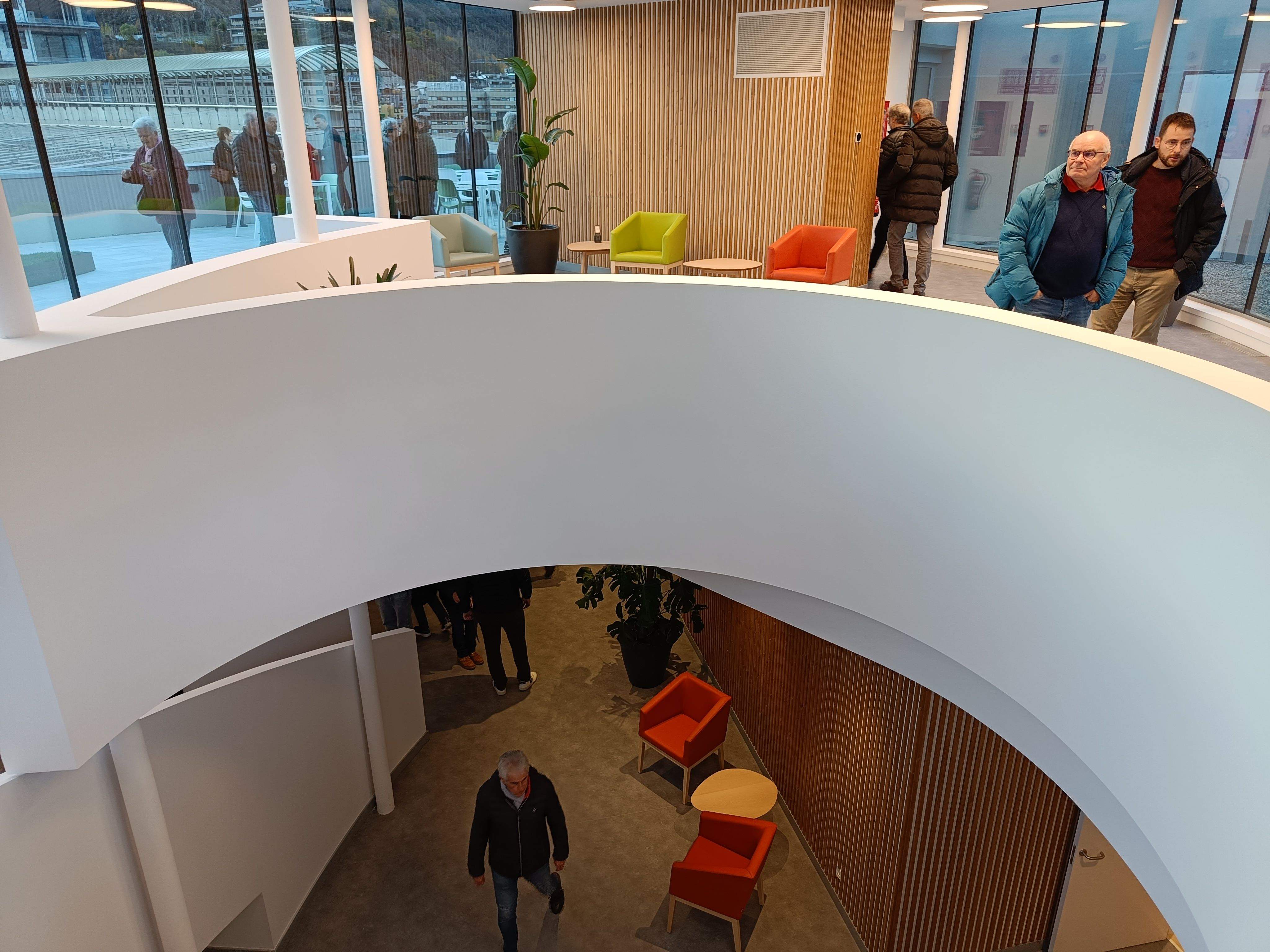 Els nous espais de la llar de jubilats.