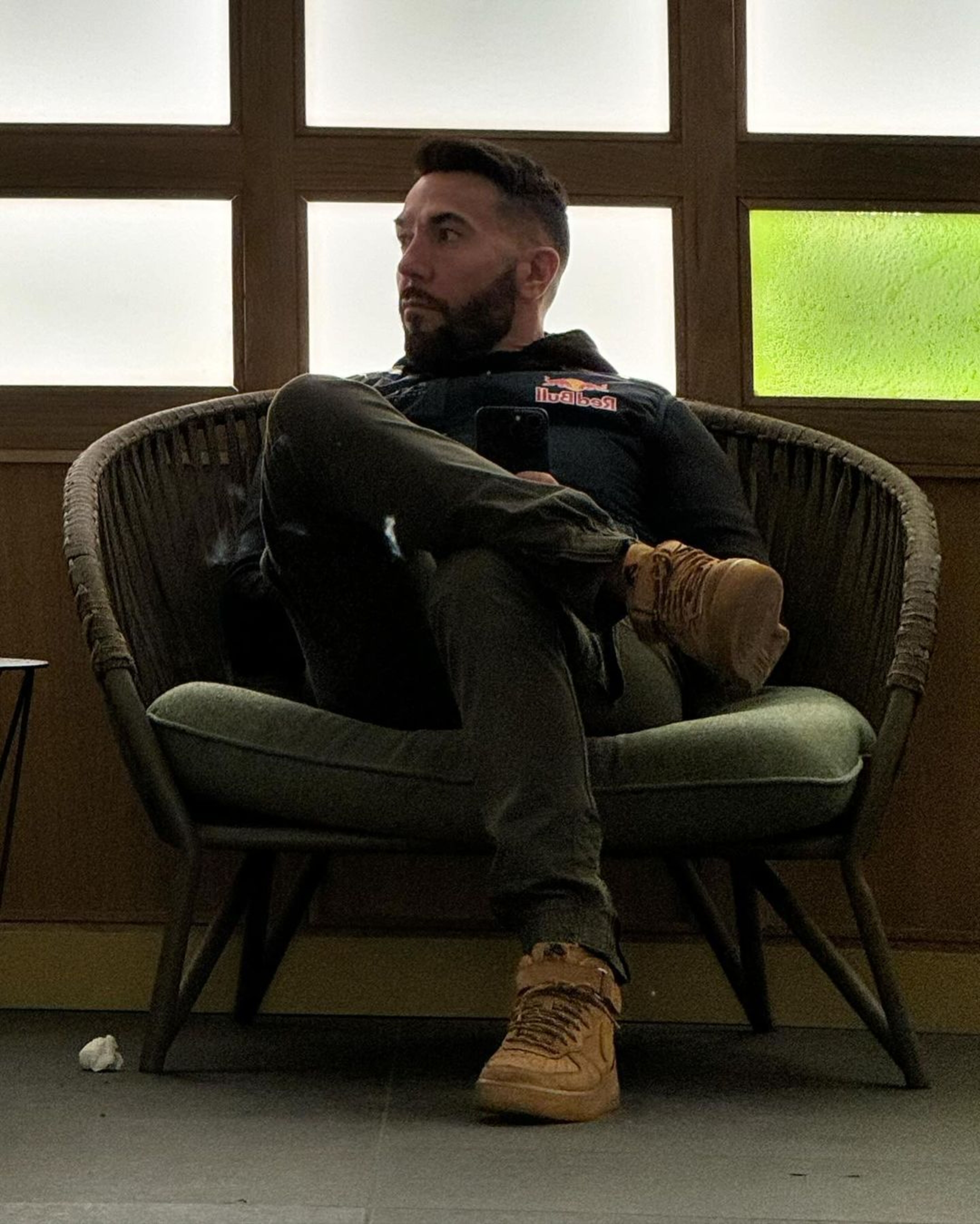 Xavier Caballol en una de les darreres fotografies que ell mateix ha penjat a les seves xarxes socials.