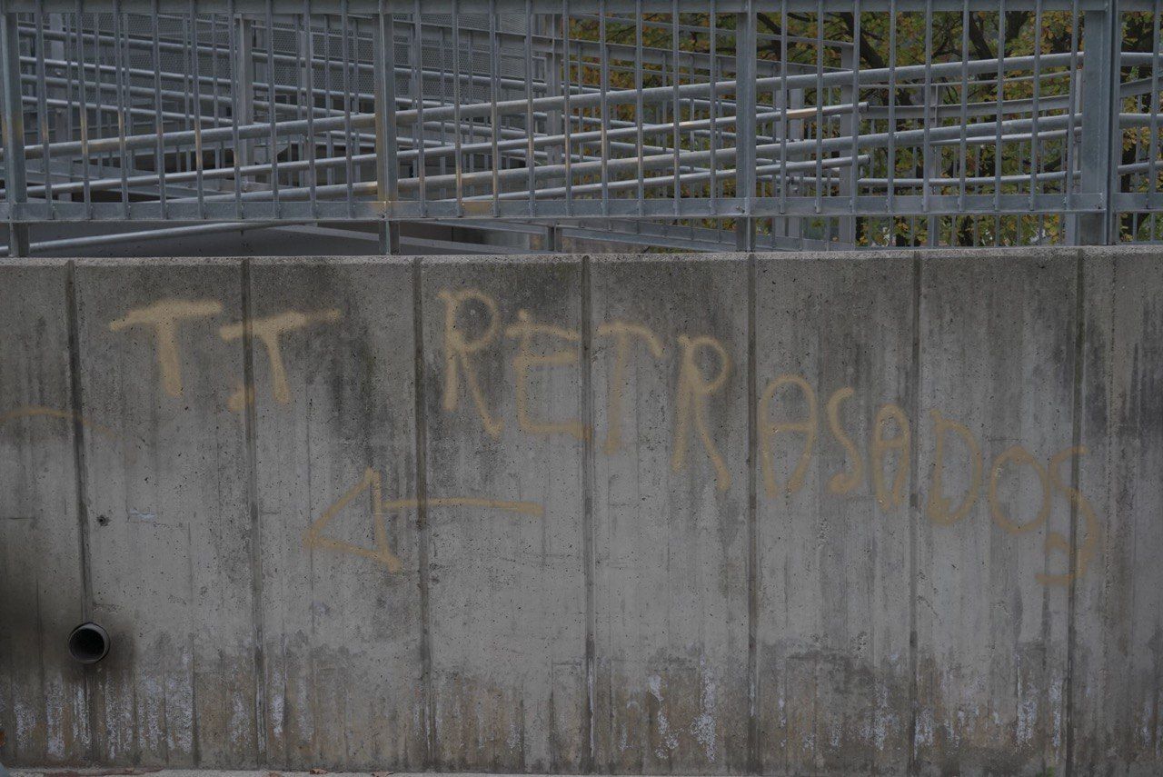 Una de les pintades més maldestres. 